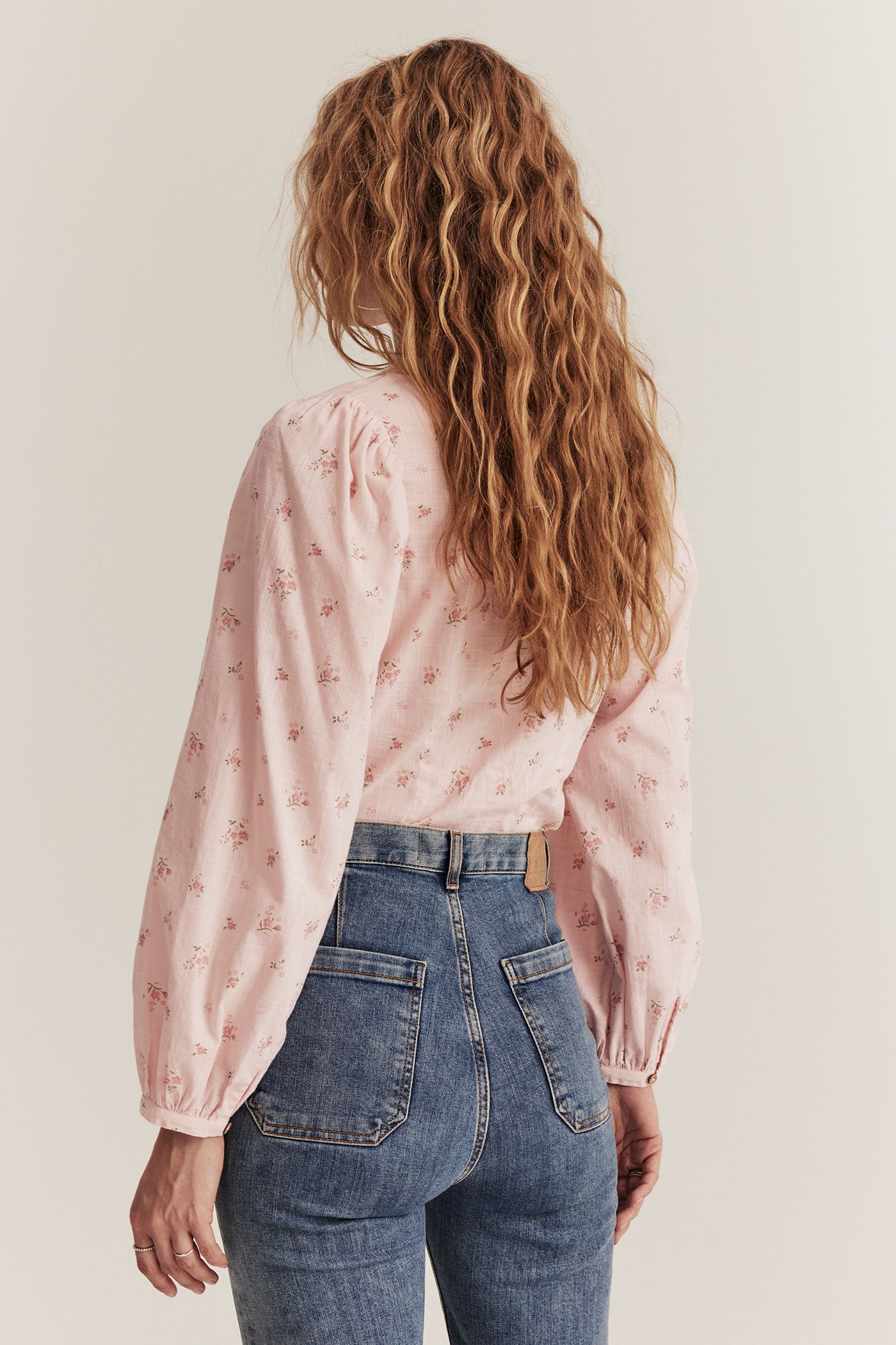Embroidered blouse from Newbie Woman | Light pink | Kids