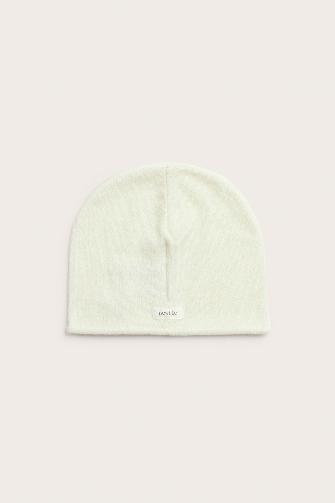 Hat in a wool blend with bow | Off-white | Baby | Newbie