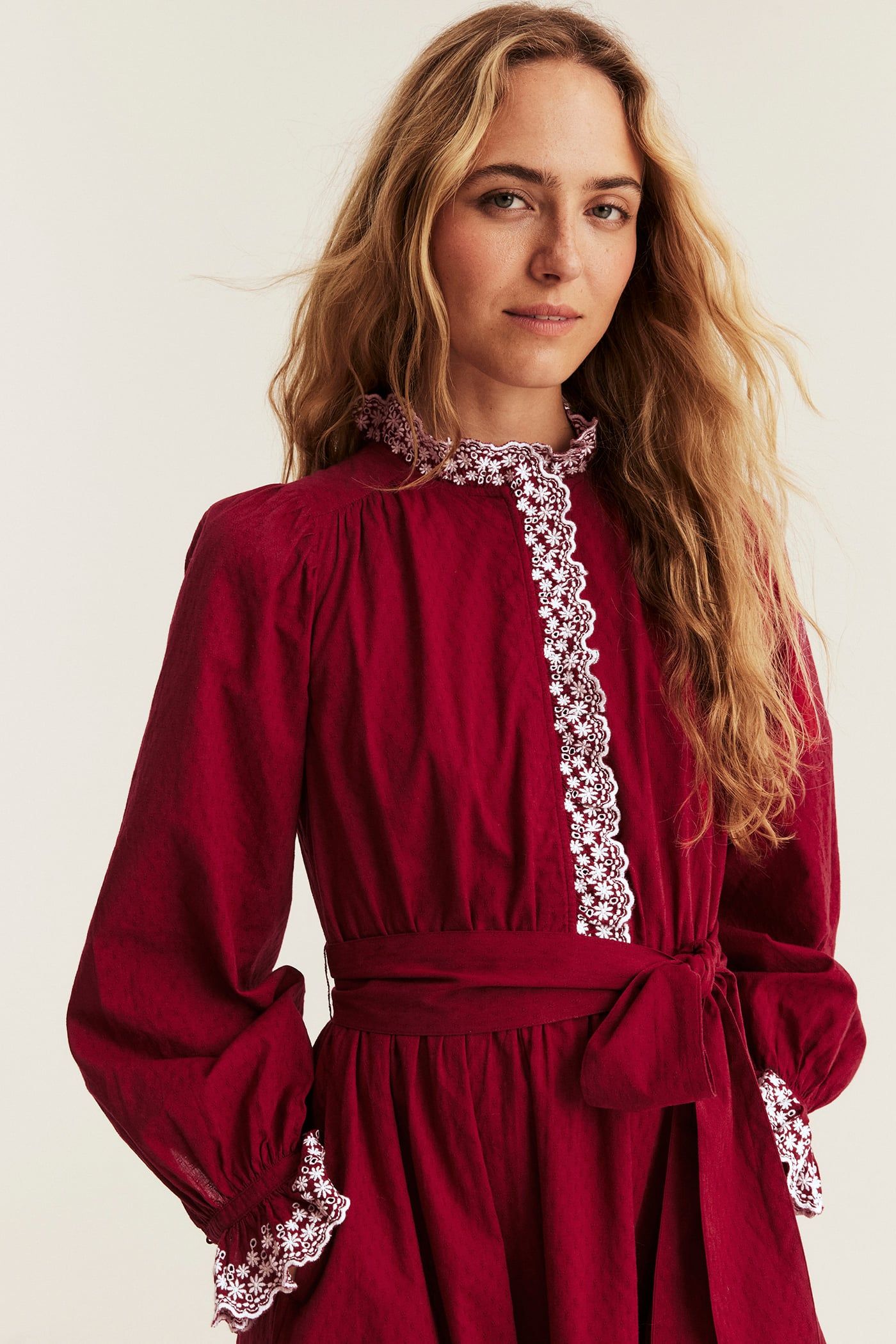 Dress with frills from Newbie Woman | Red | Kids | Newbie