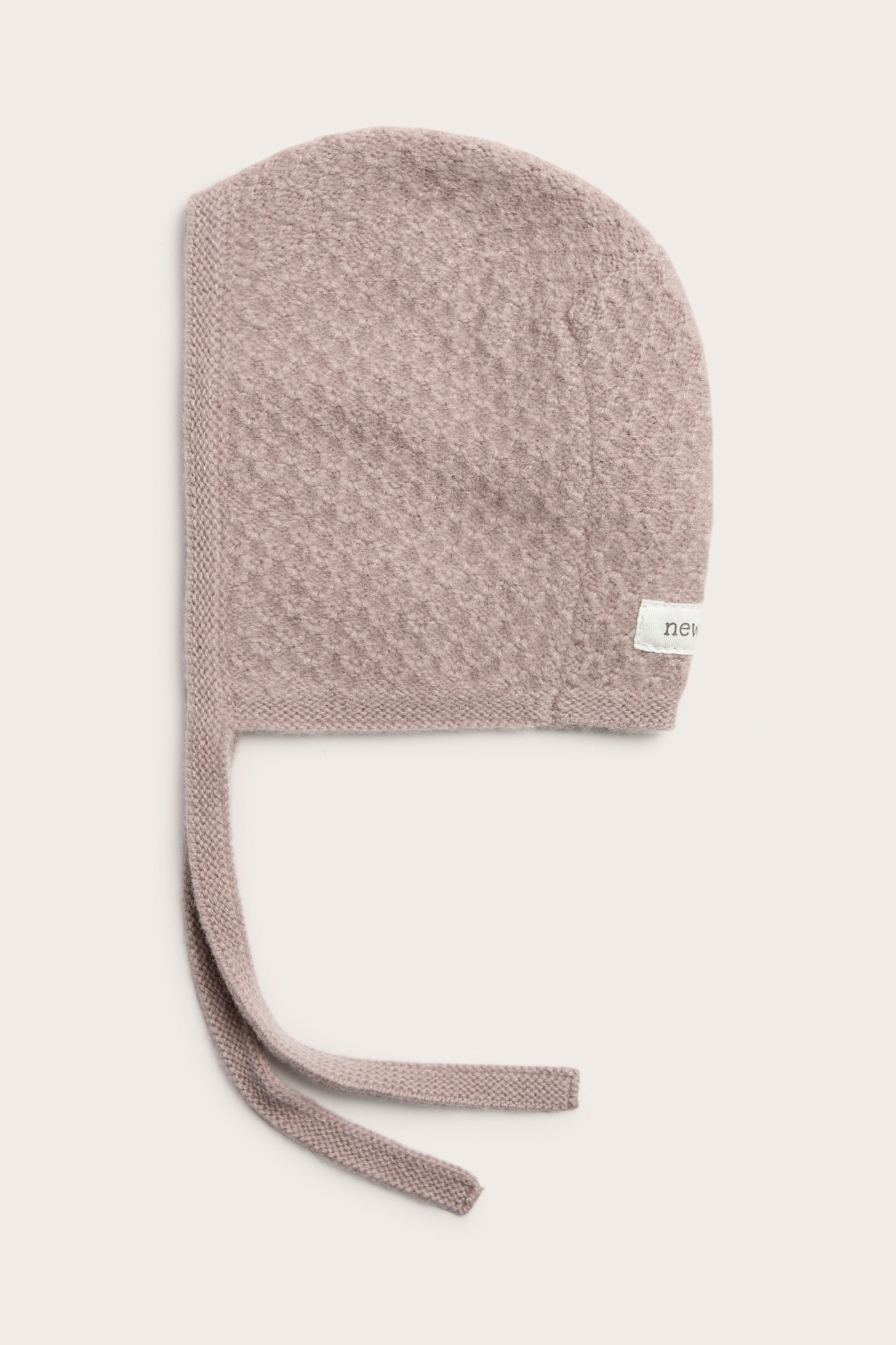 Merino wool balaclava | Light beige | Baby | Newbie