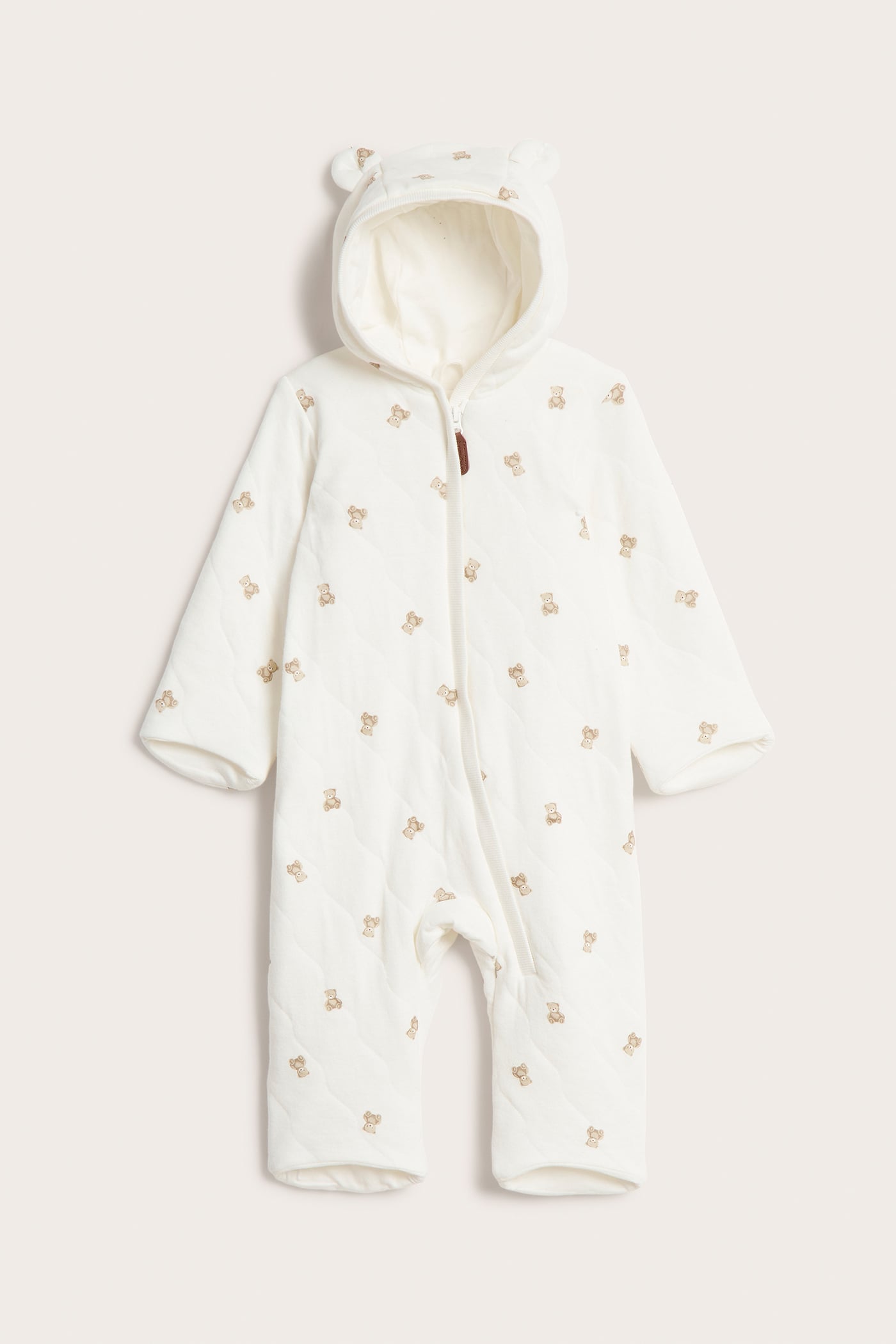 Floral windproof coverall | Pink | Baby | Newbie