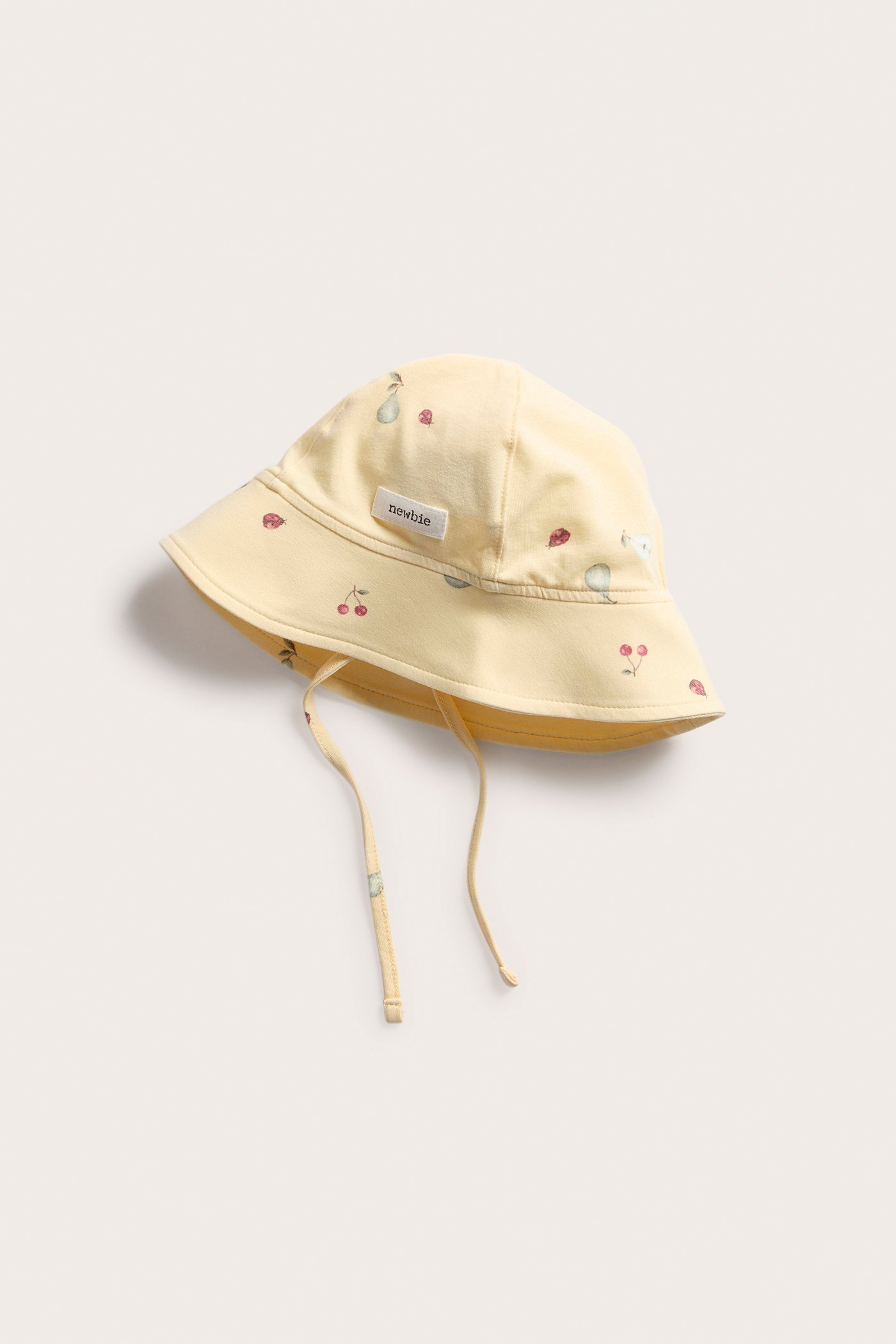 Floral sun hat with UV protection | Off-white | Baby | Newbie