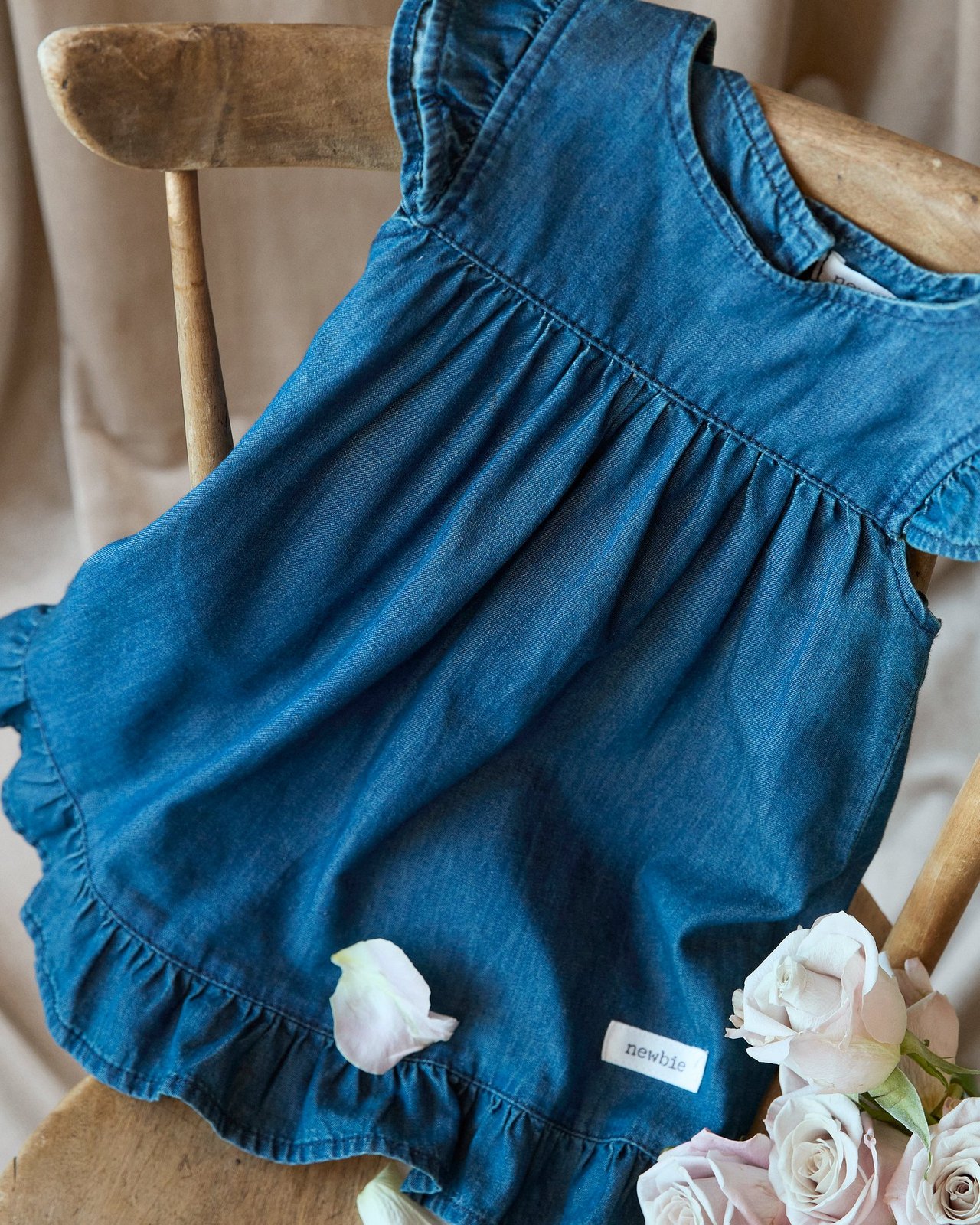 Baby denim dress