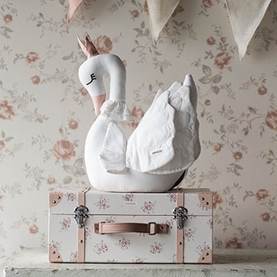 Swan shaped soft toy