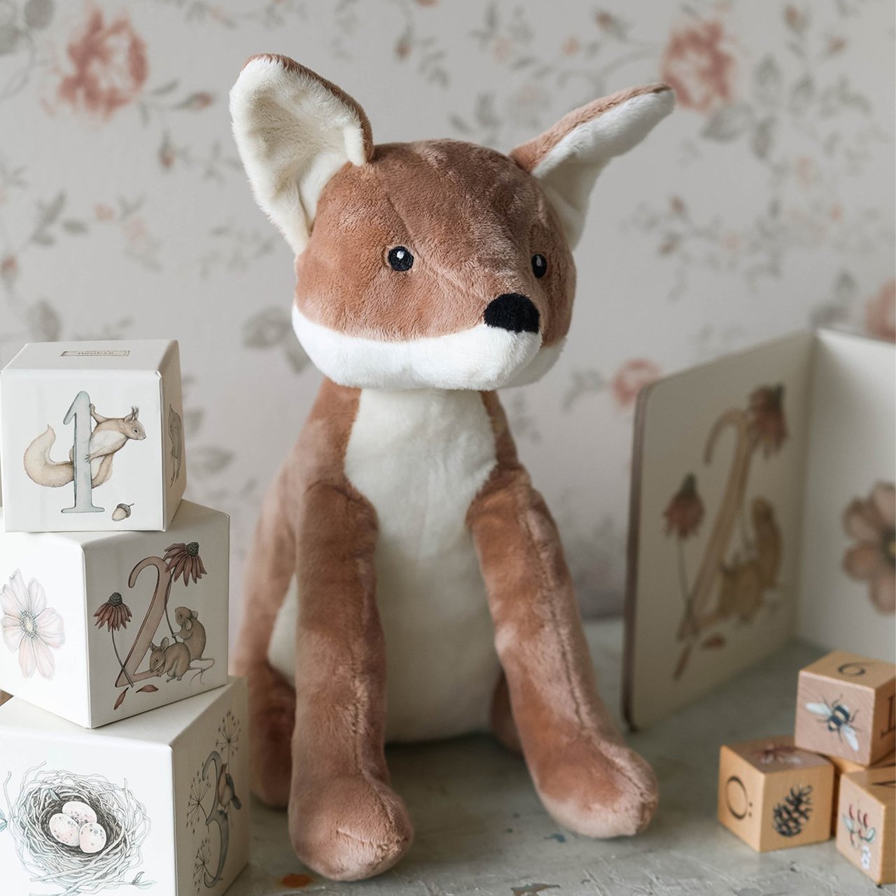 Plüschhase in Beige