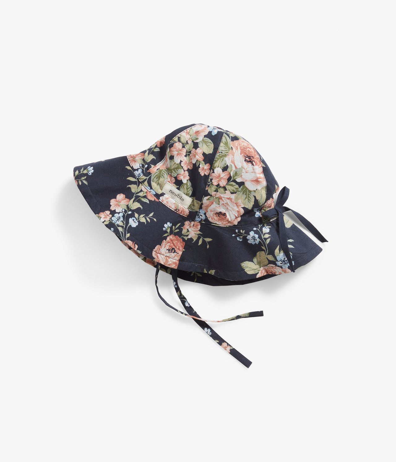 Baby & Kids blue floral sun hat - Dunkelblau - 1