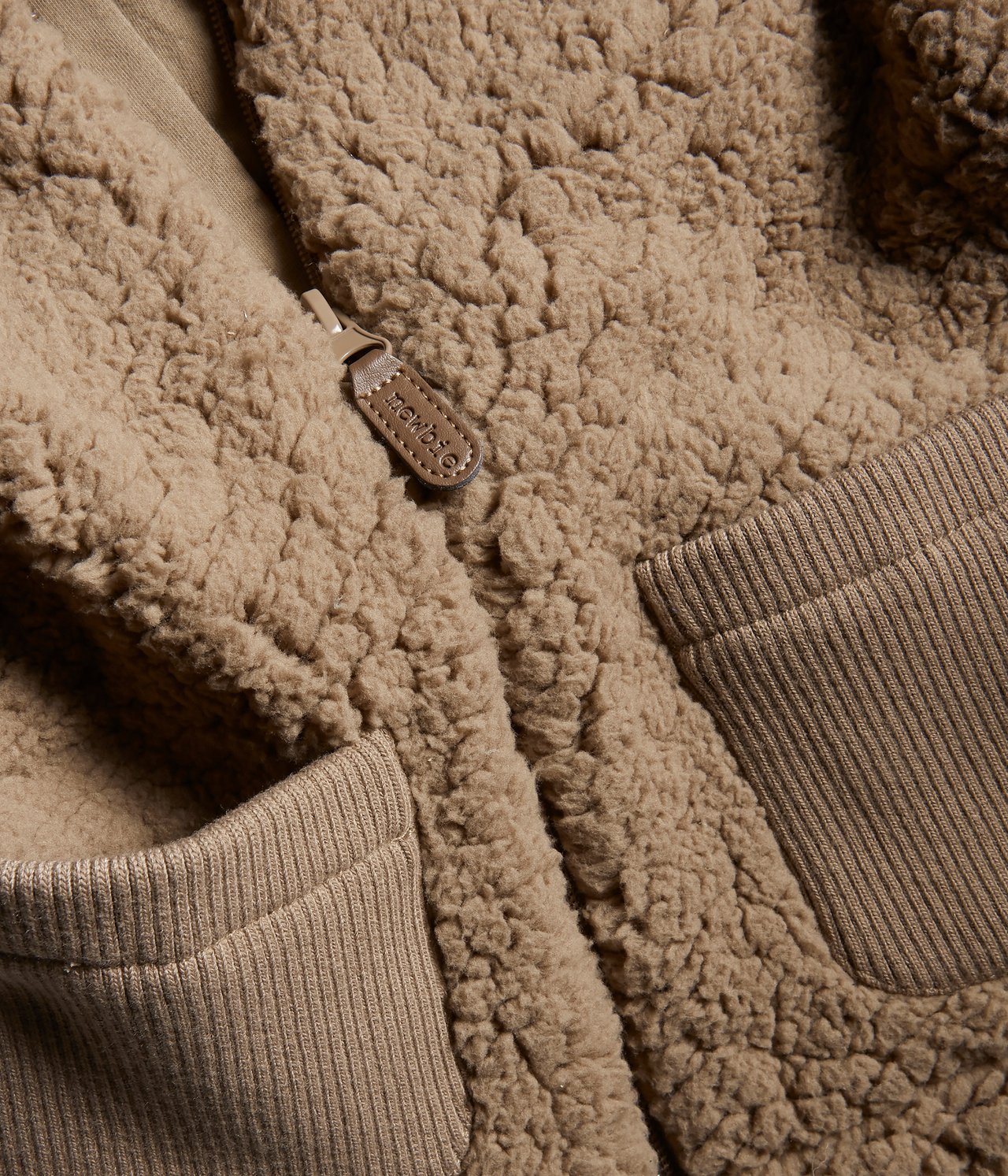 Teddy jacket - Brown - 3