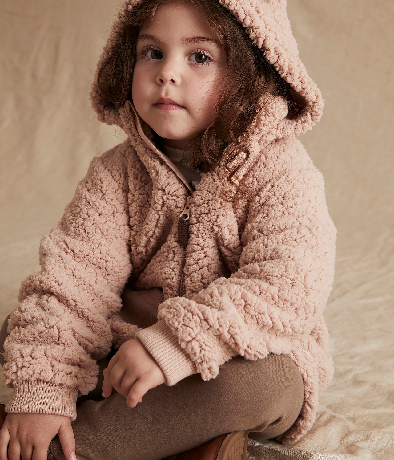 Teddyjacke - Hellrosa - 3
