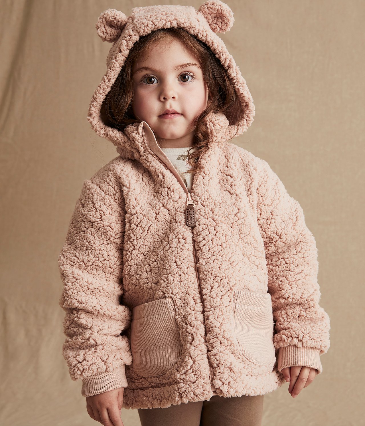 Teddyjacke - Hellrosa - 1