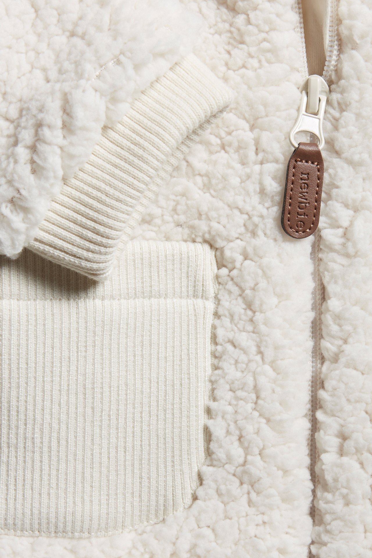 Teddy fur jacket - White - 2