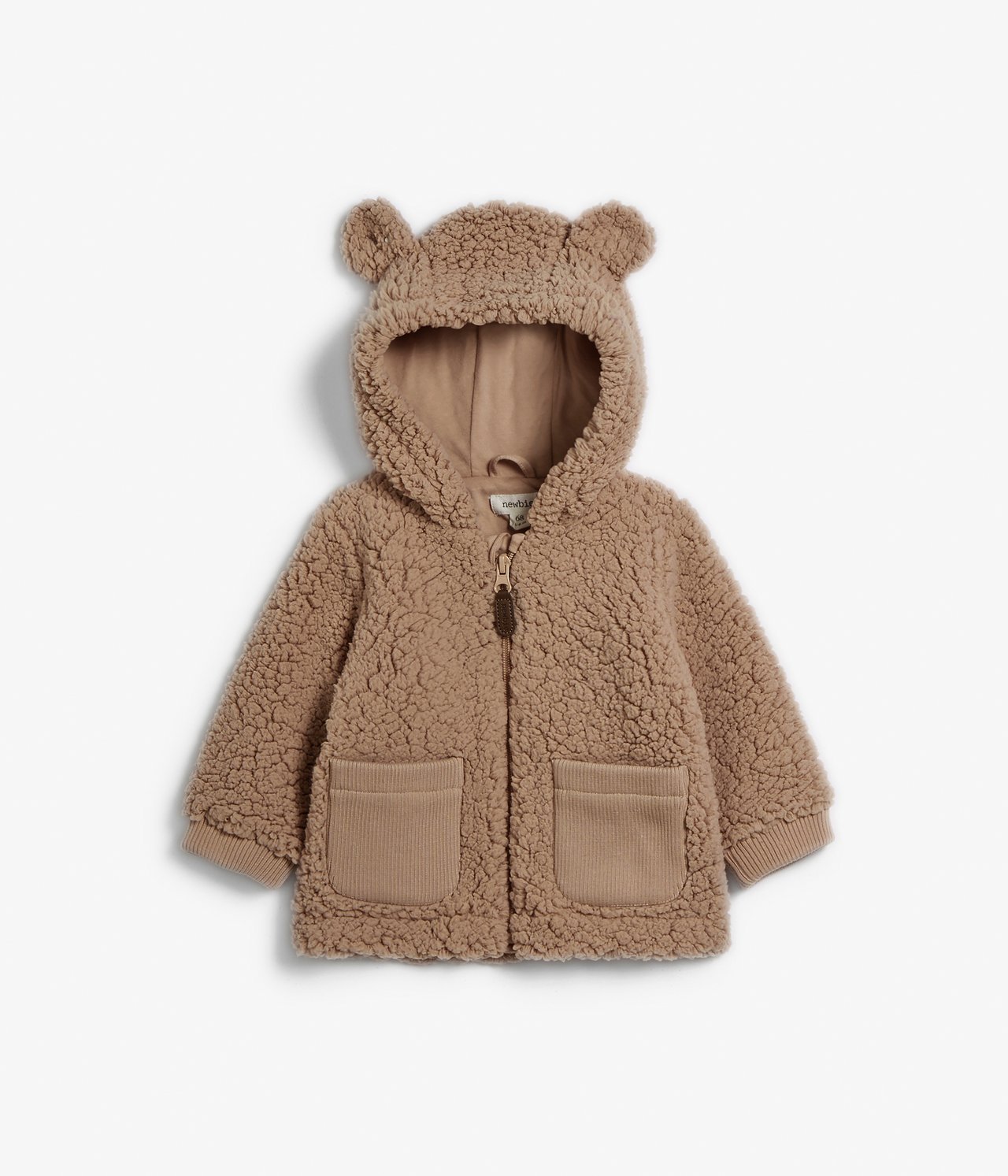 Teddy fur jacket - Brown - 5