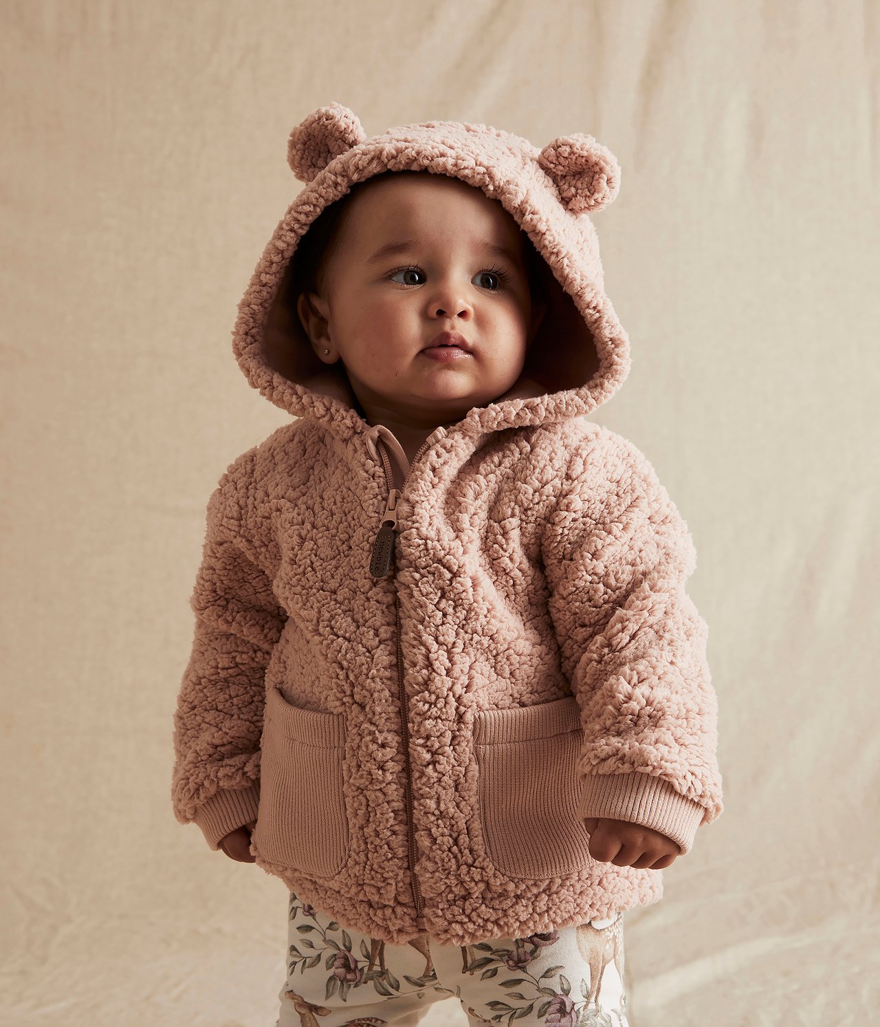 Teddy-Jacke - Hellrosa - 2
