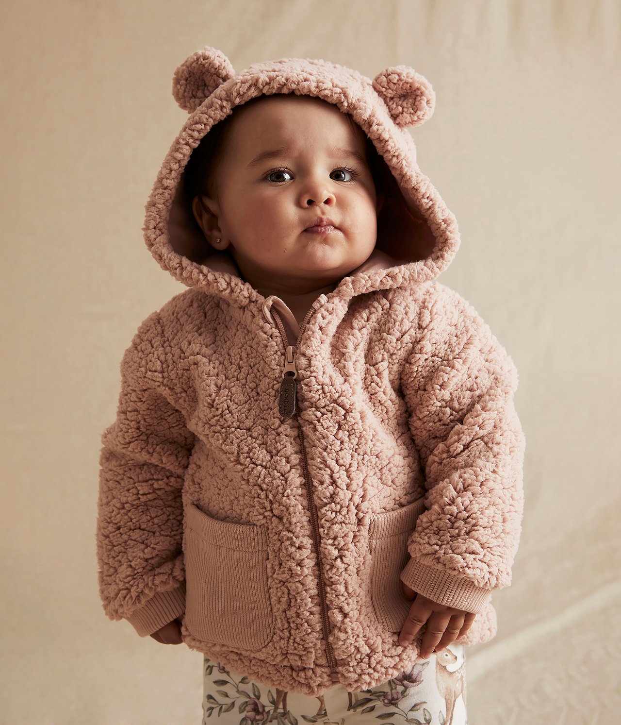 Teddy-Jacke - Hellrosa - 1