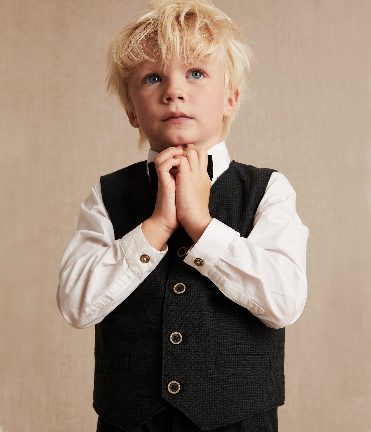 Waistcoat - Black - 1