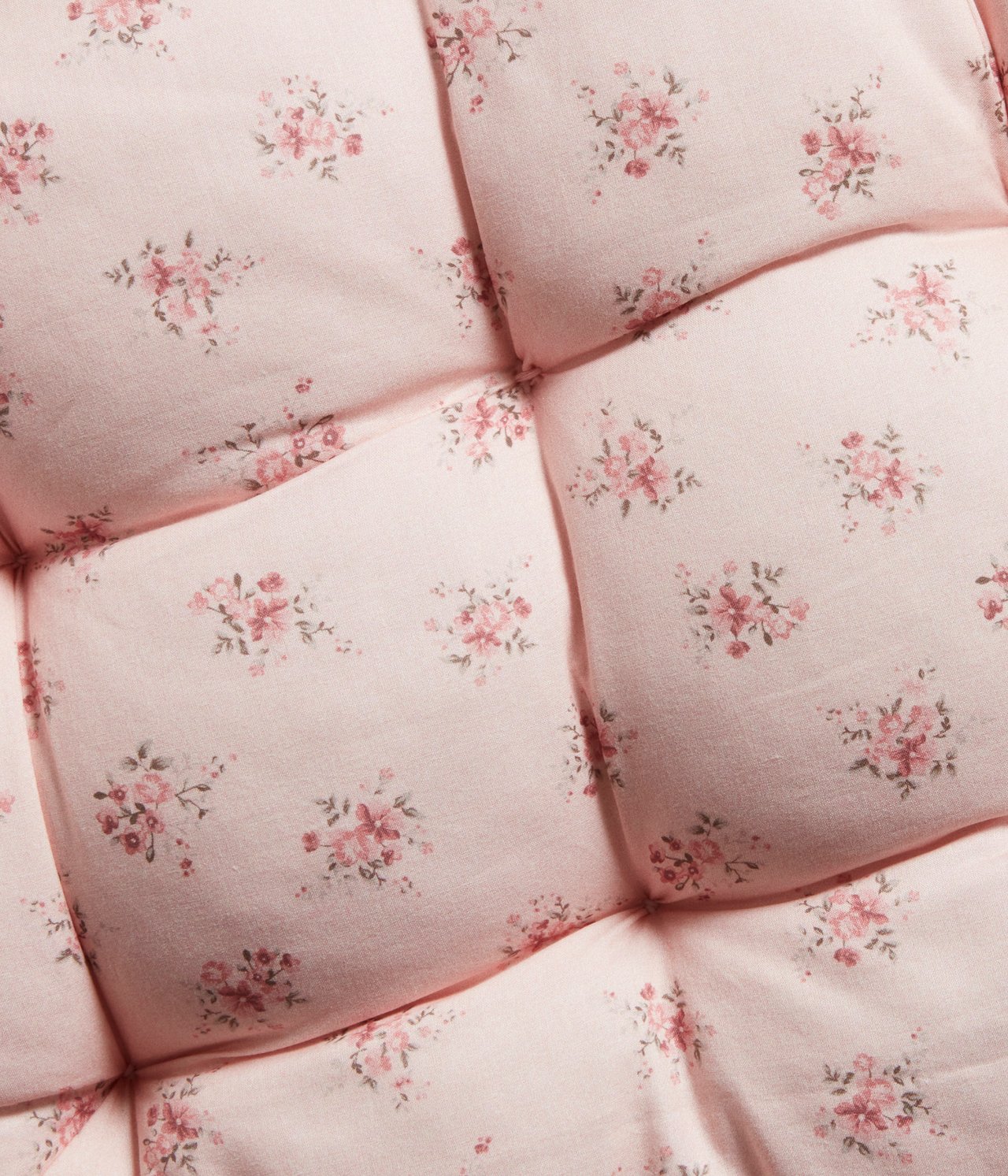 Floral floor cushion - Pink - 1