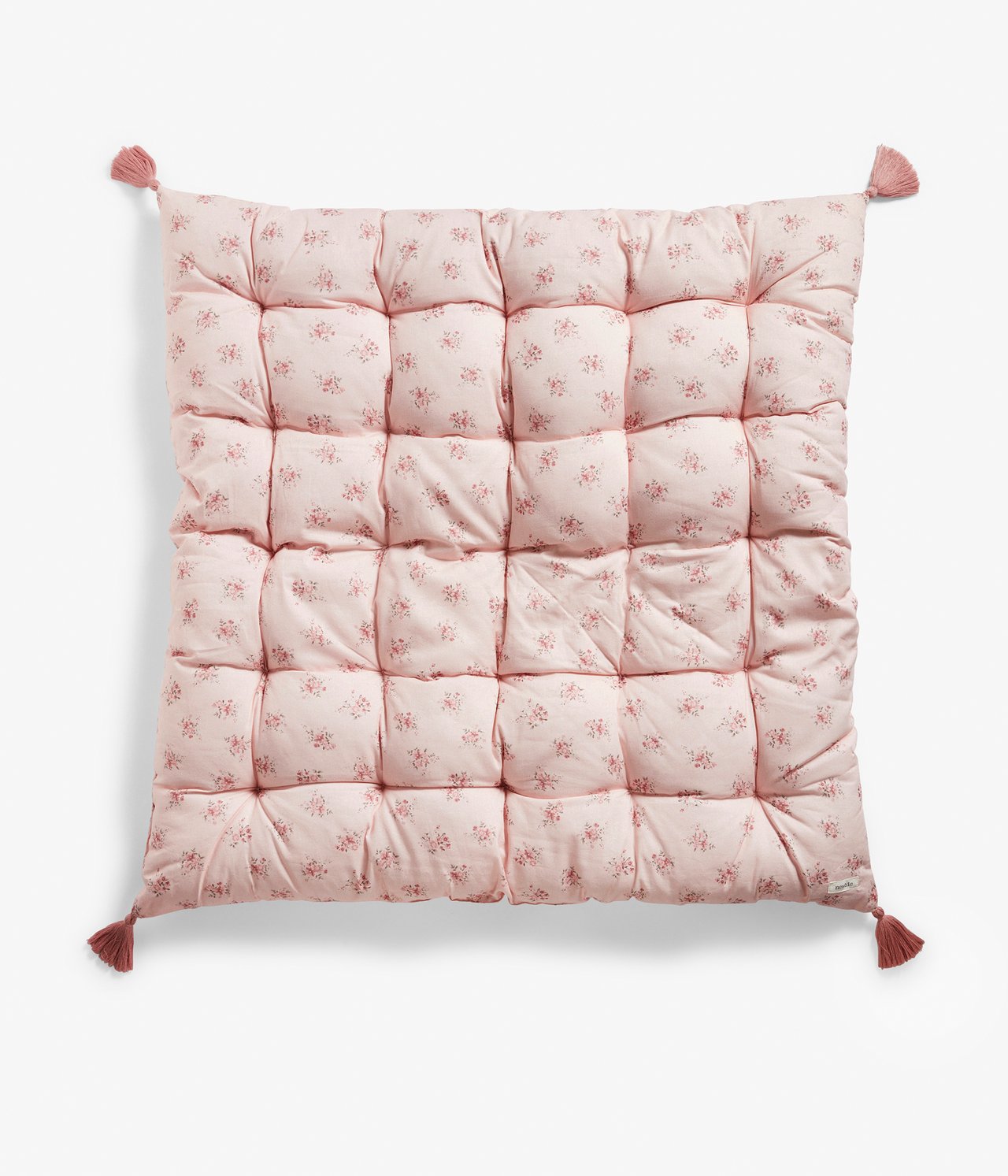 Floral floor cushion - Pink - 2