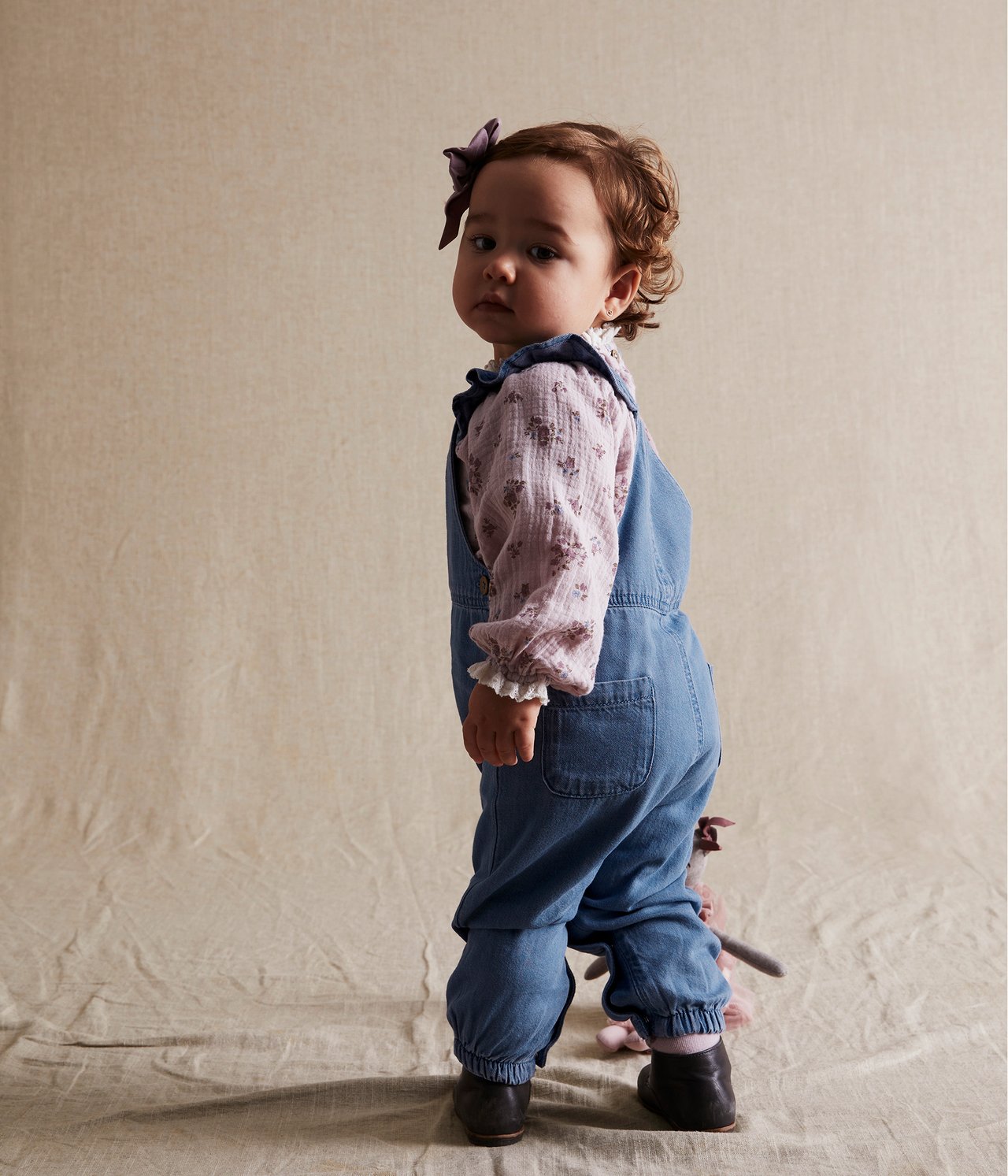 Latzhose - Hellblauer Denim - 2
