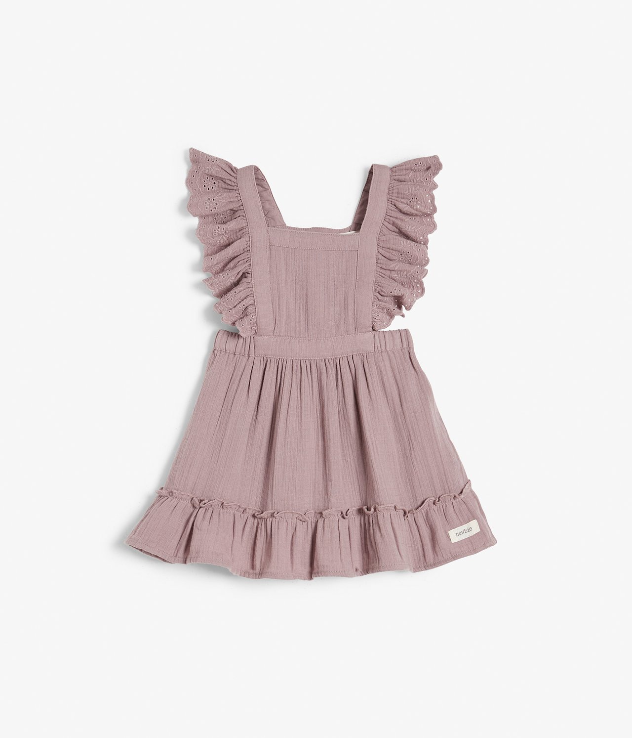 Baby lilac pinafore dress - Purple - 5