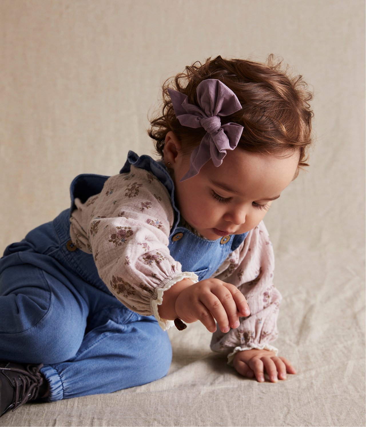 Baby pink floral blouse - Pink - 2