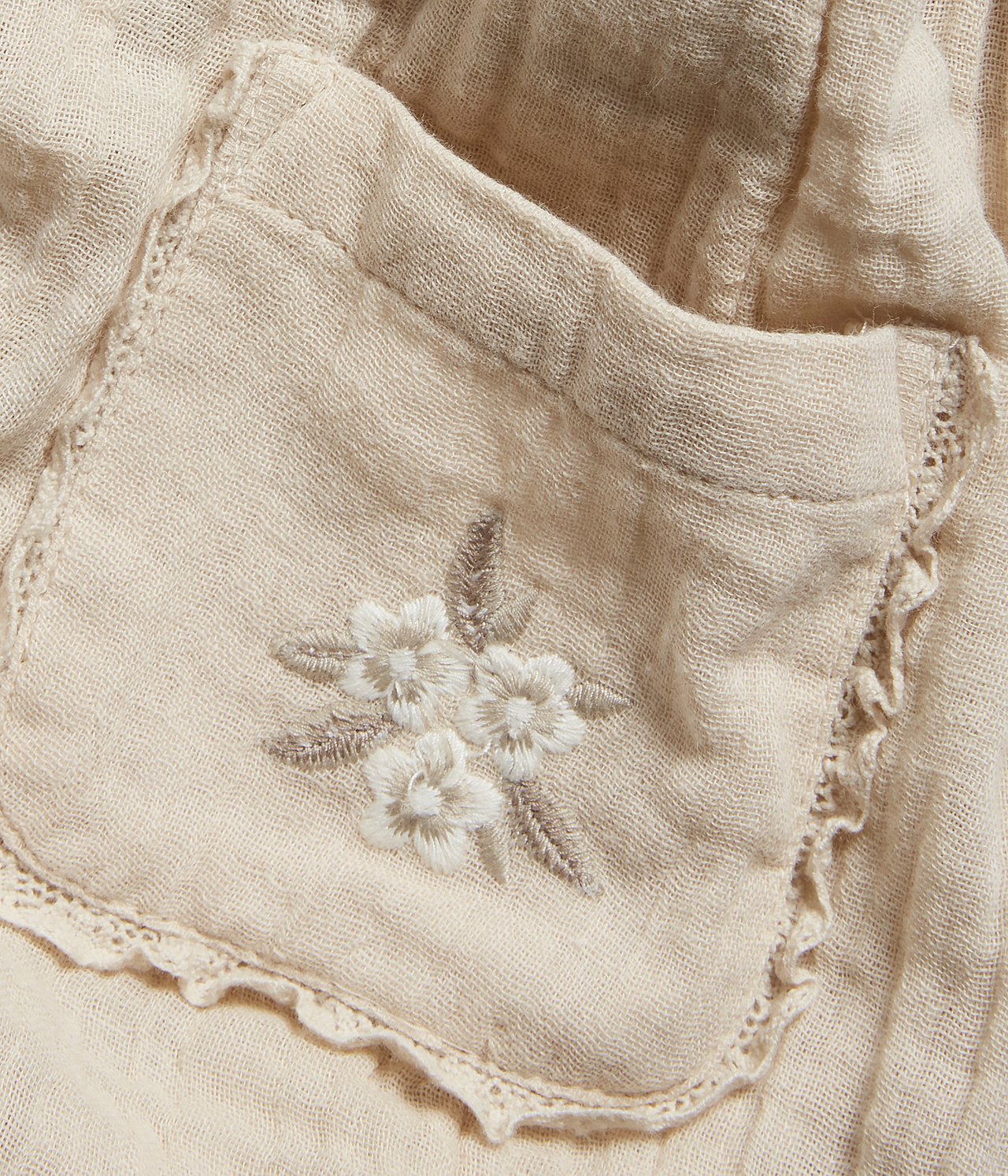 Pluderhose - Beige - 1