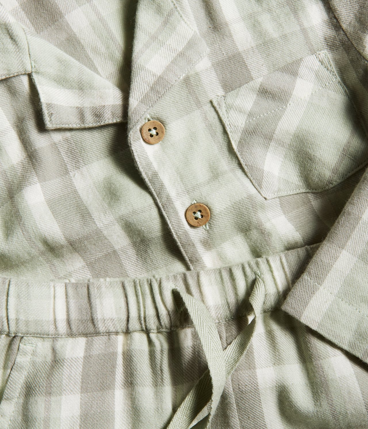 Kids green checked pajamas - Grün - 3