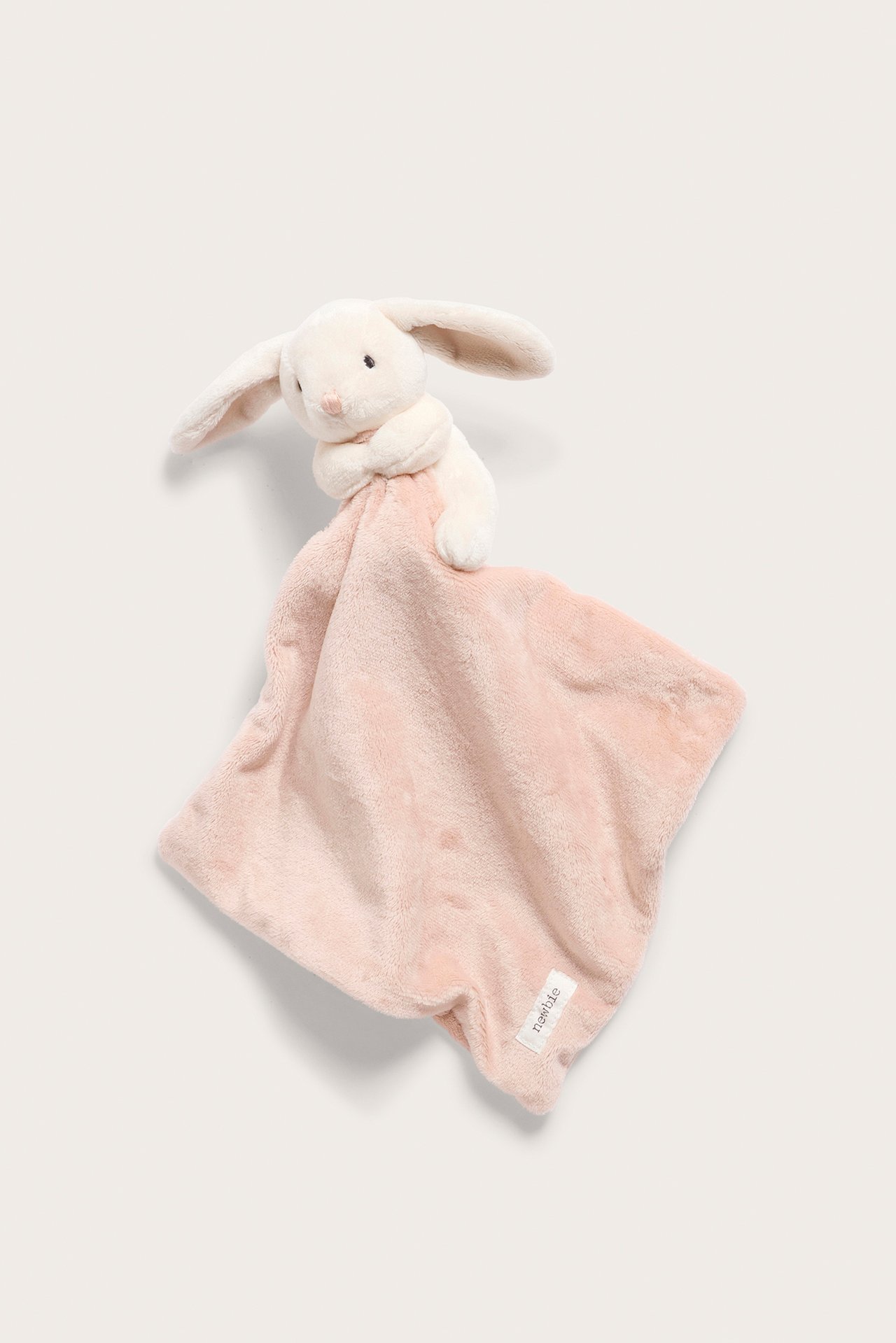 Bunny plush blanket - Light pink - 1