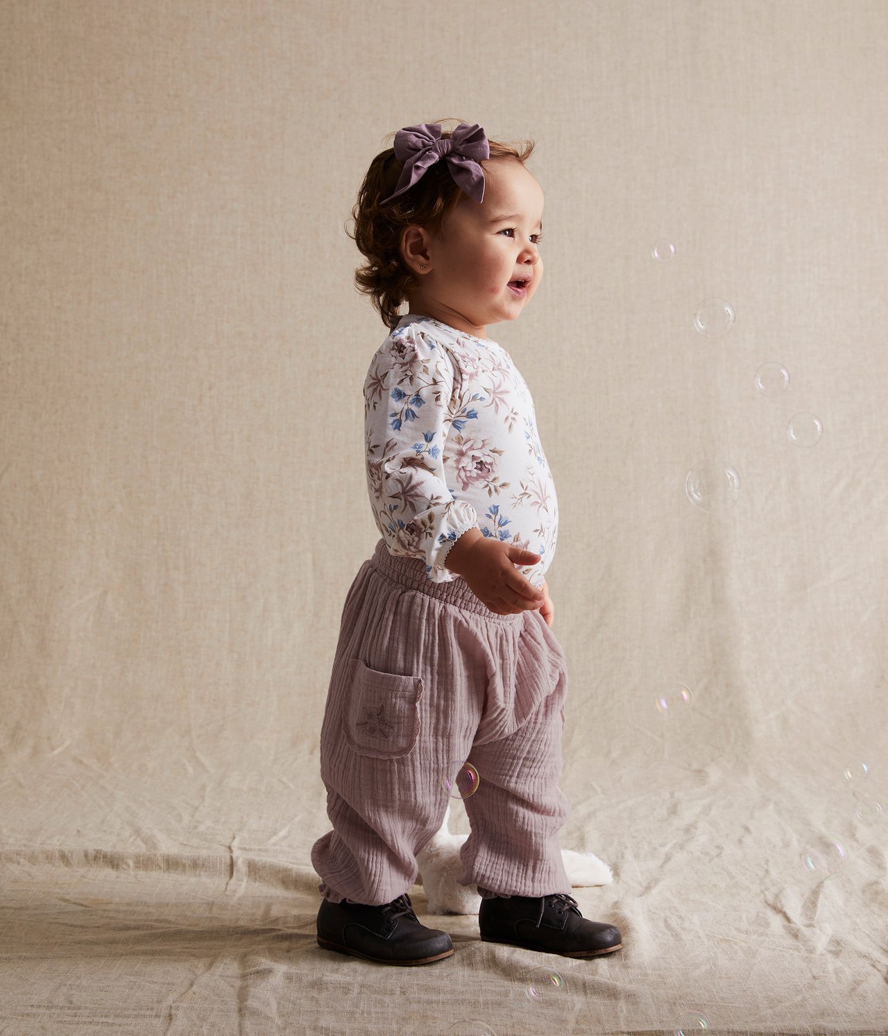 Baby pink harem pants - Rosa - 5