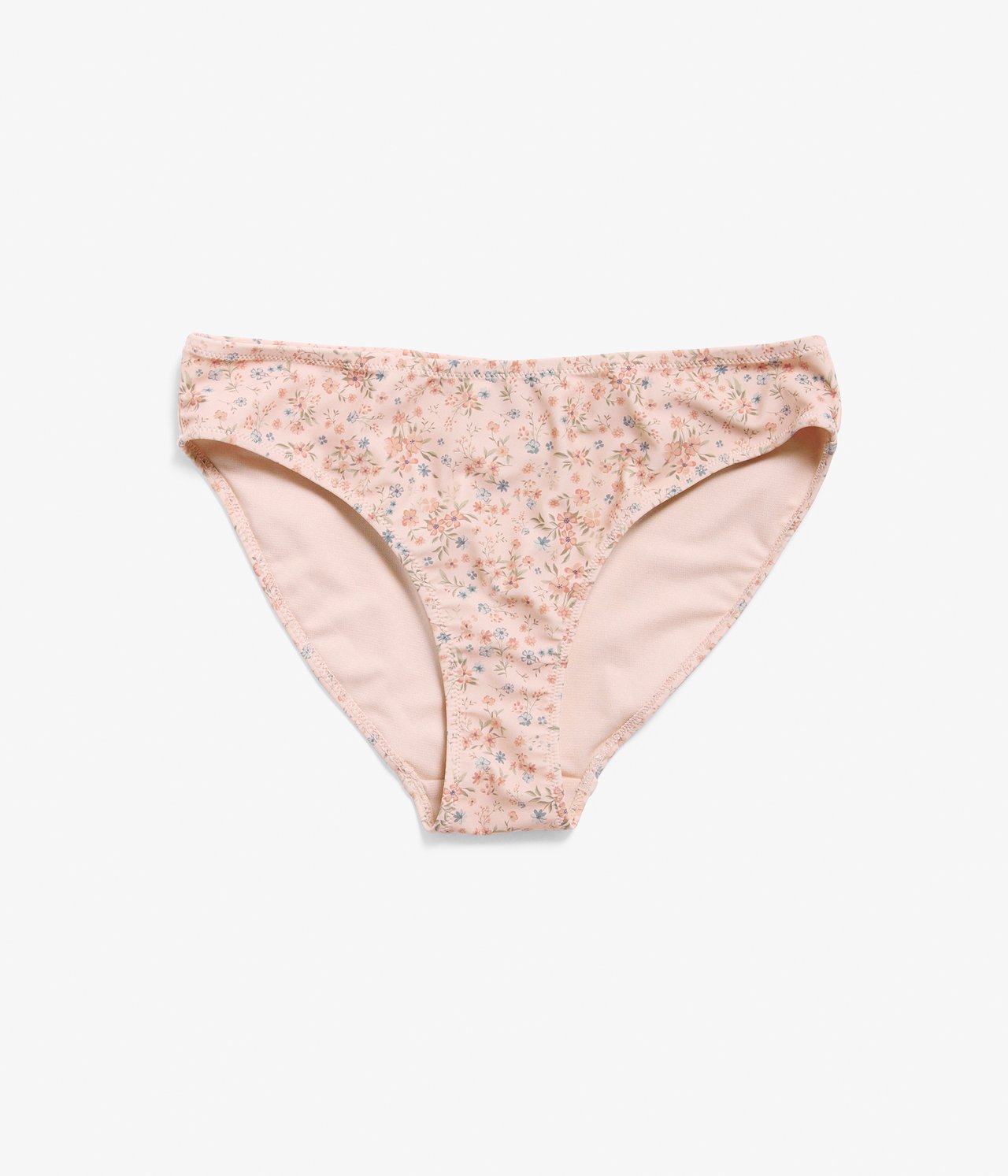 Bikinihose mit Blumenmuster für Damen - Hellrosa - 5