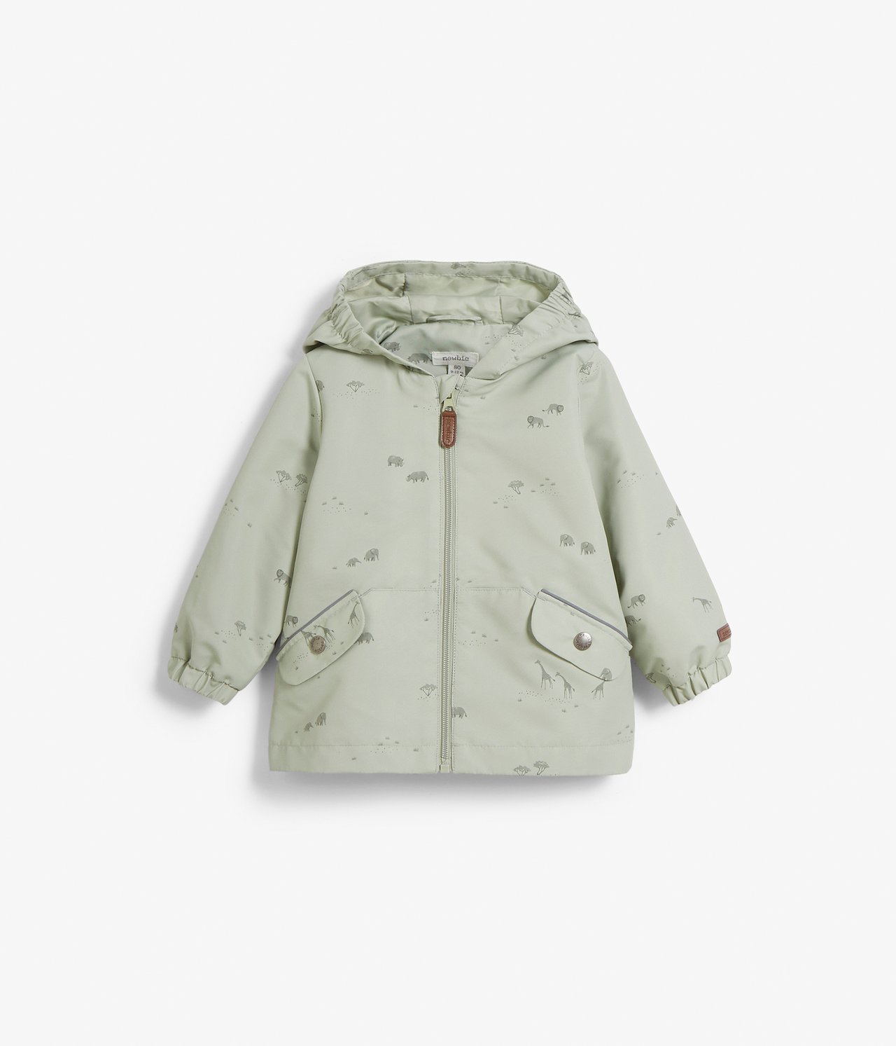 Jacke mit Safarimuster - Grün - 5