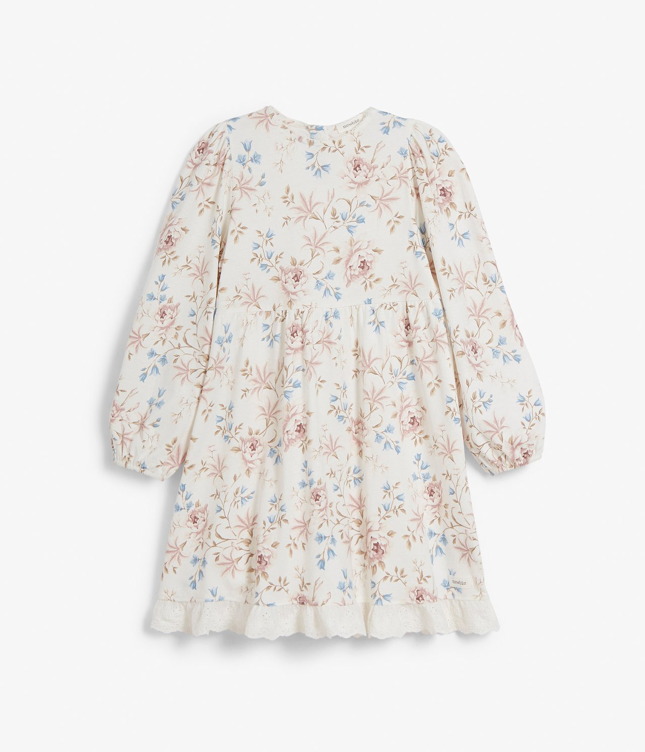 Kids white floral dress - Off-white - 6