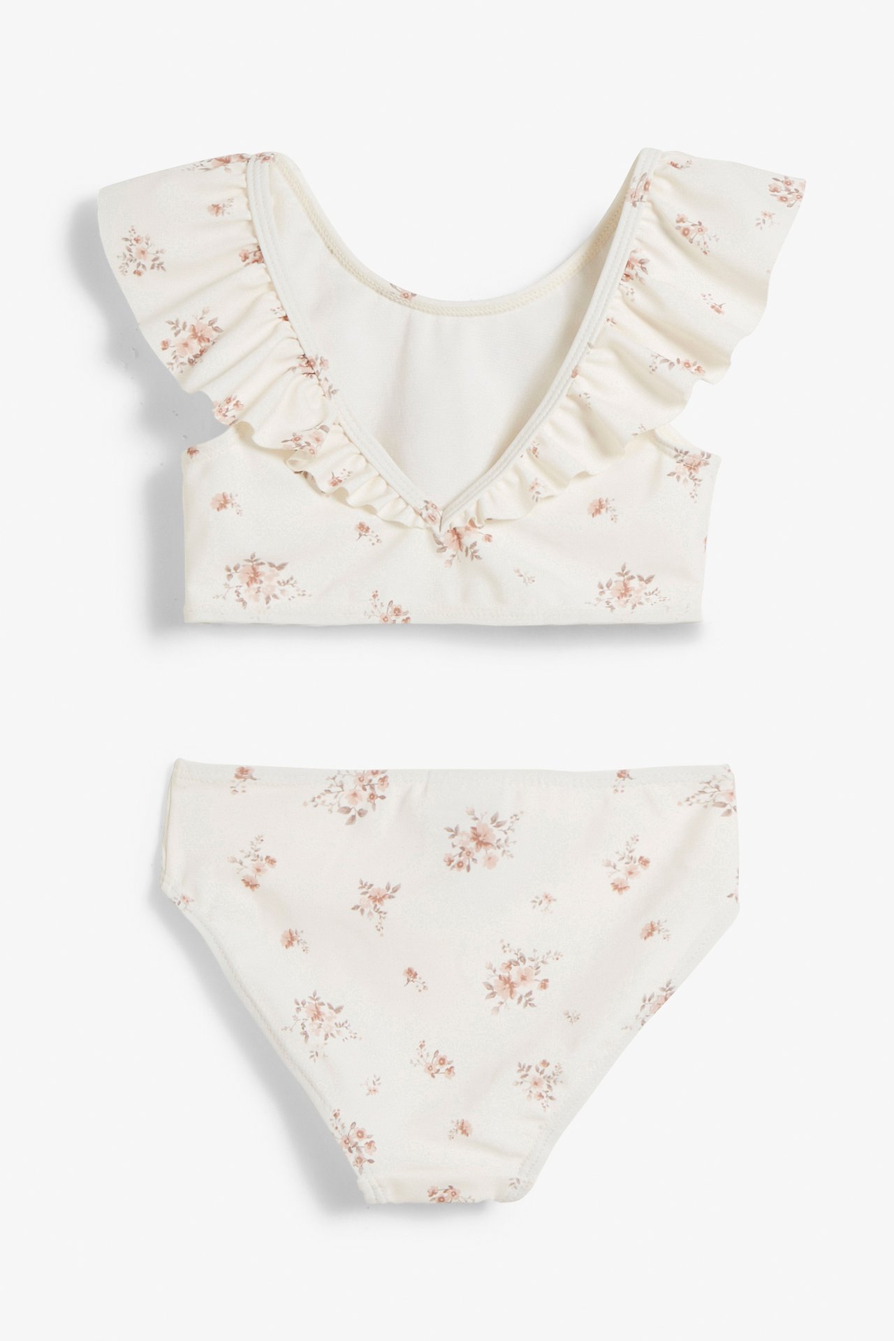 Floral bikini set - Off-white - 2