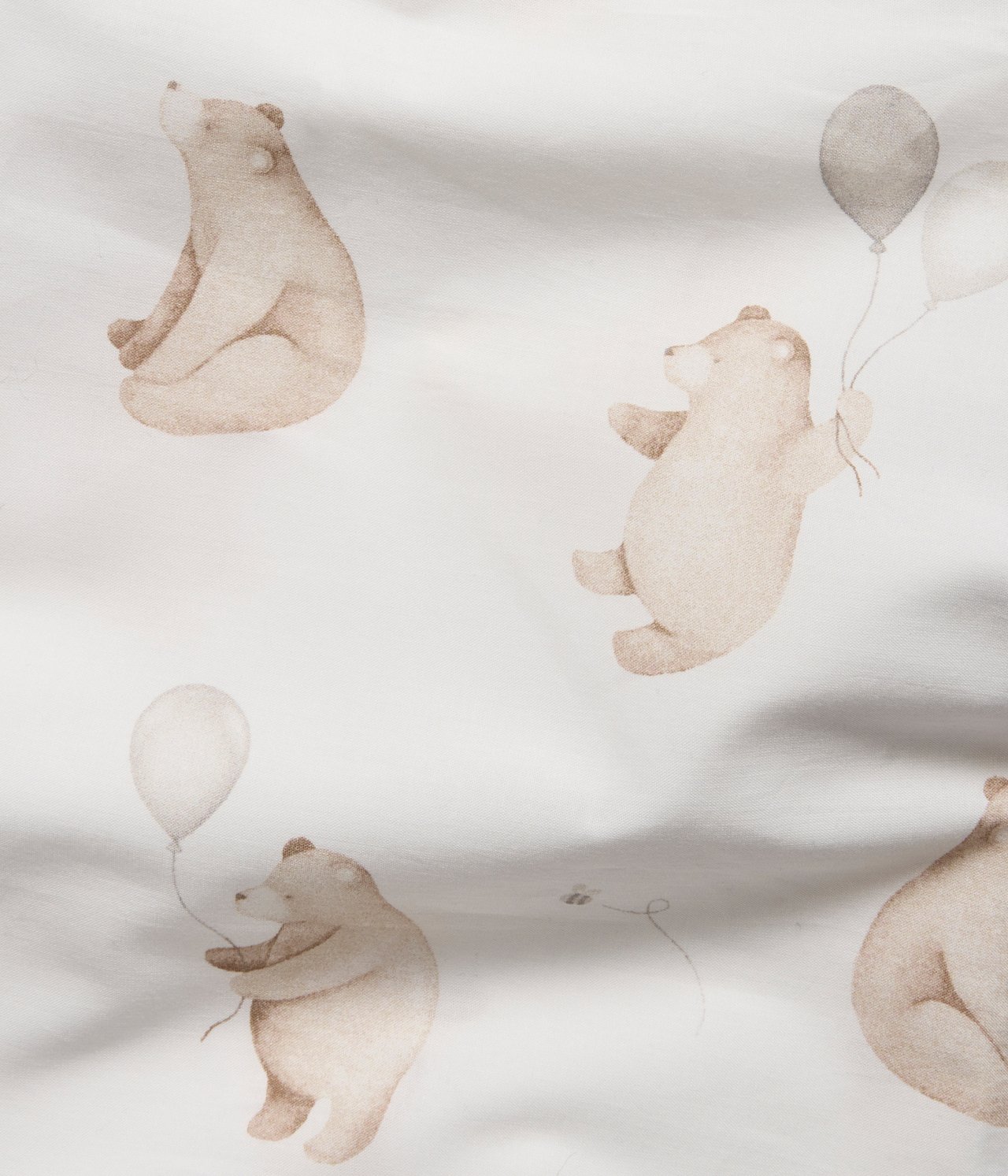 Bedding set with teddy bears motif 80x100 - Off-white - 1
