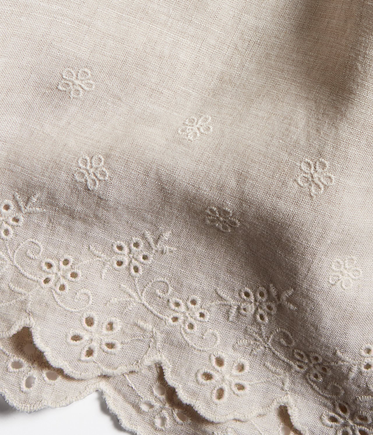 Linen dress - Light beige - 6