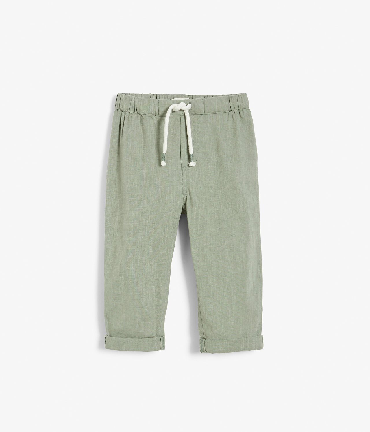 Woven pants - Dark green - 2