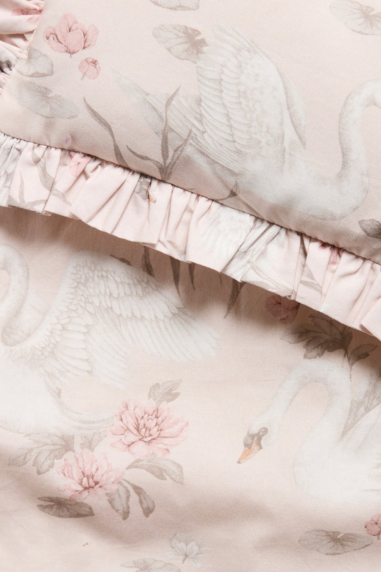 Swan lake doll bedding set