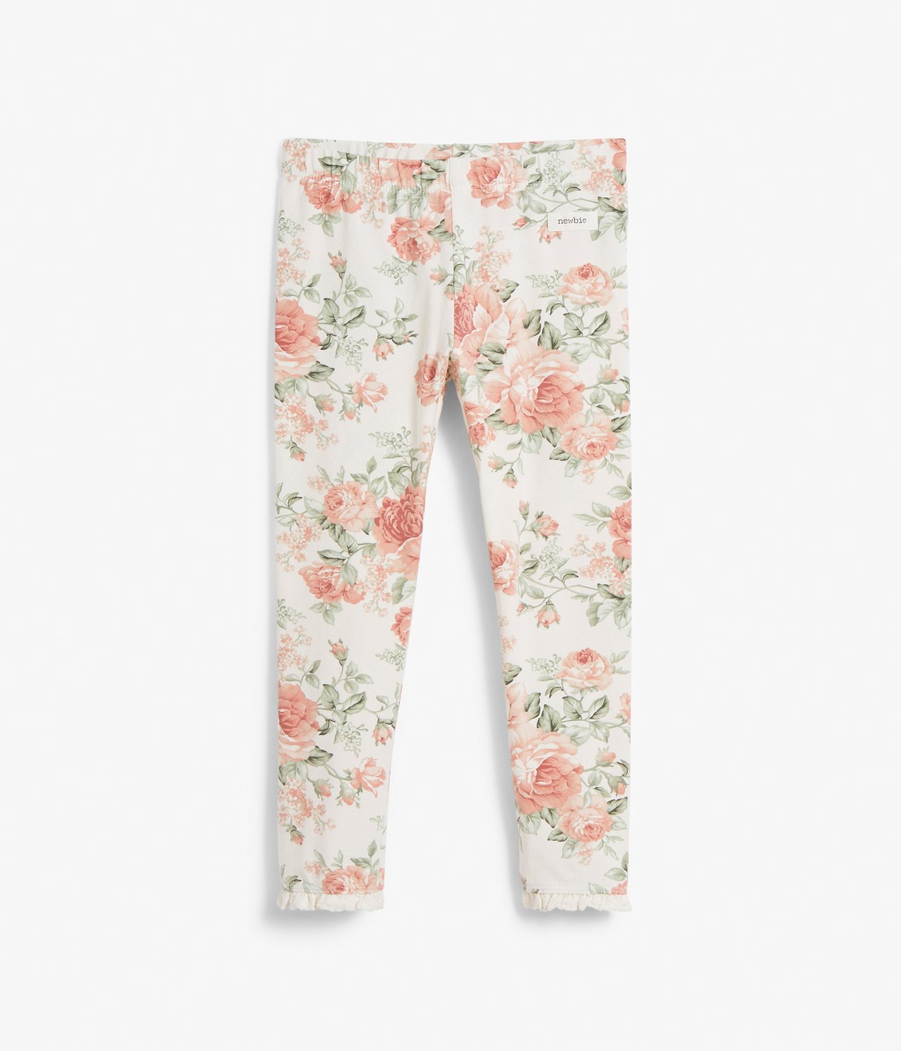 Spring rose leggings - Off-white - 2