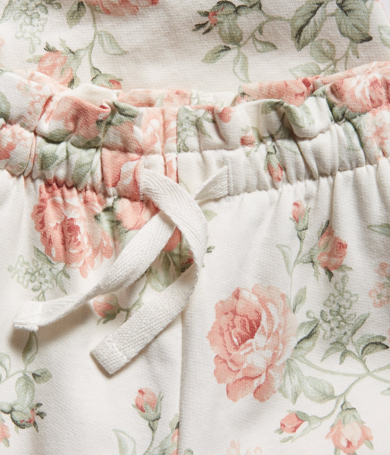Spring rose sweatpants - Off-white - 1