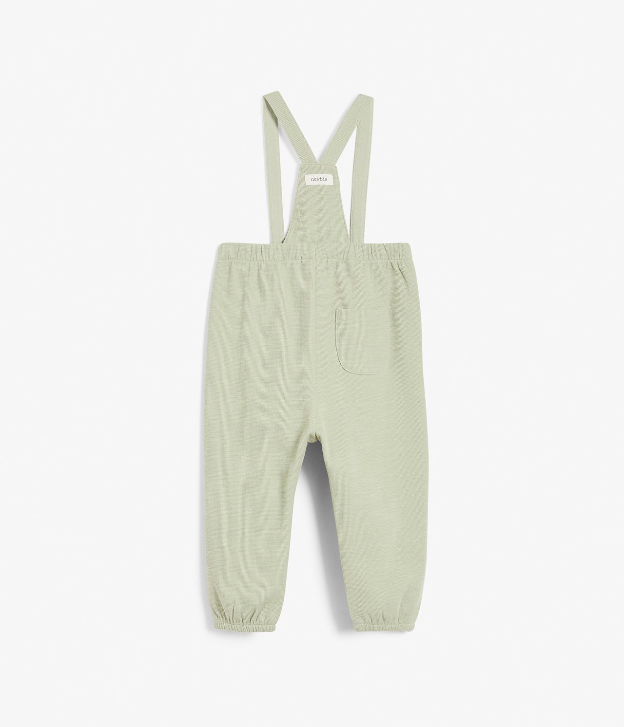 Green suspender pants - Green - 6