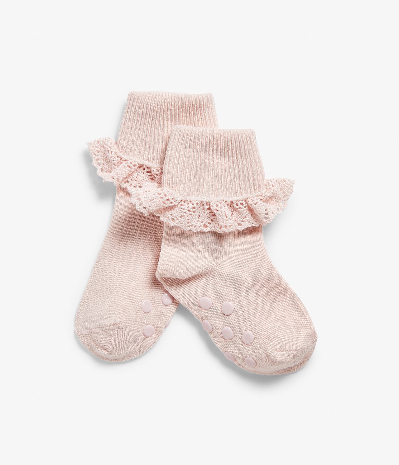 Socks with frill