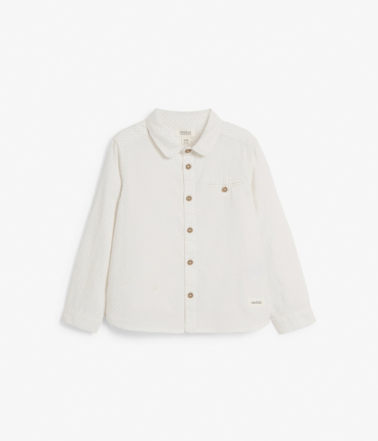 Gemustertes Hemd - Beige - 5