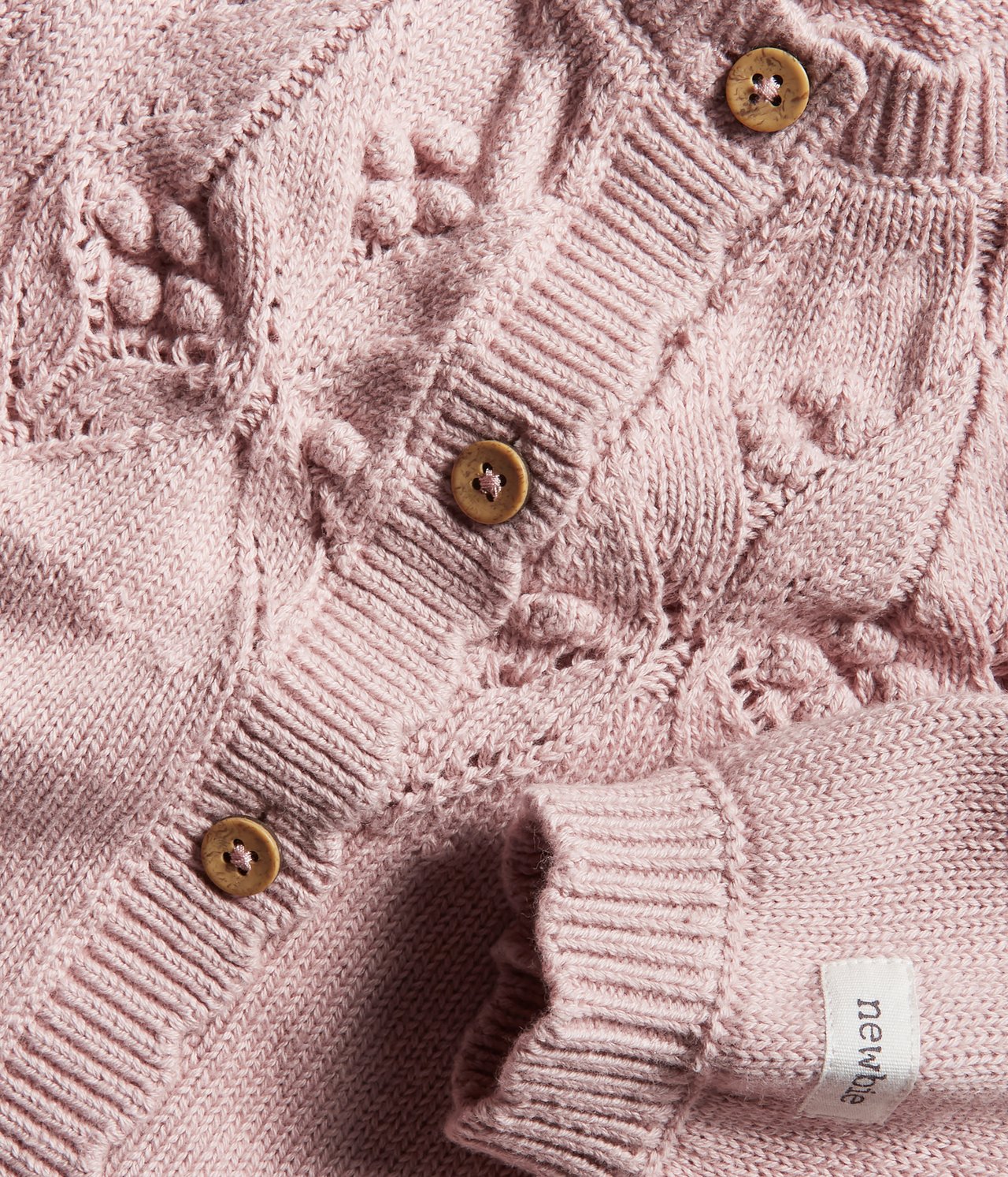 Strickjacke - Rosa - 1
