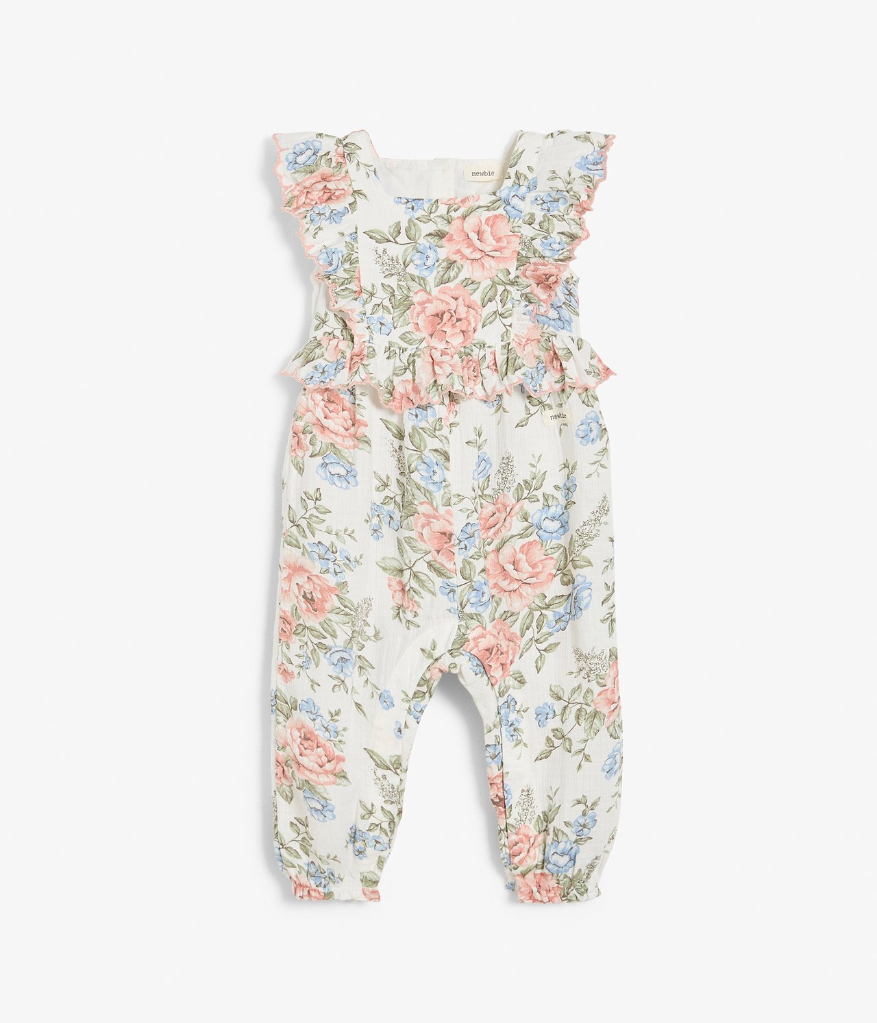 Floral jumpsuit - Off-white - 5