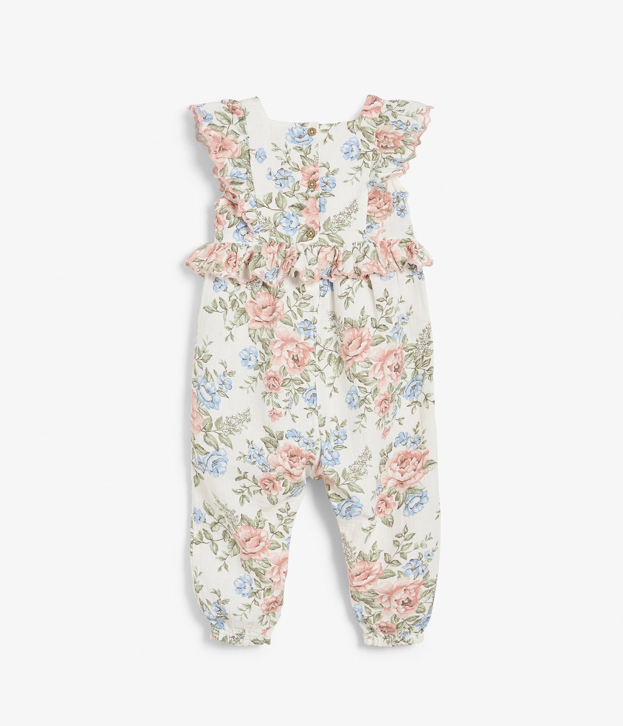 Floral jumpsuit - Off-white - 6