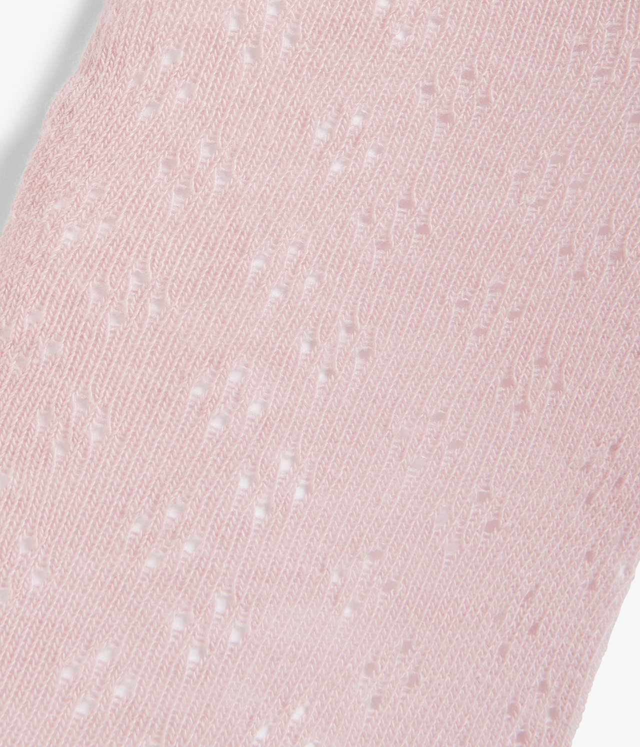 Strumpfhose mit Lochmuster - Rosa - 1