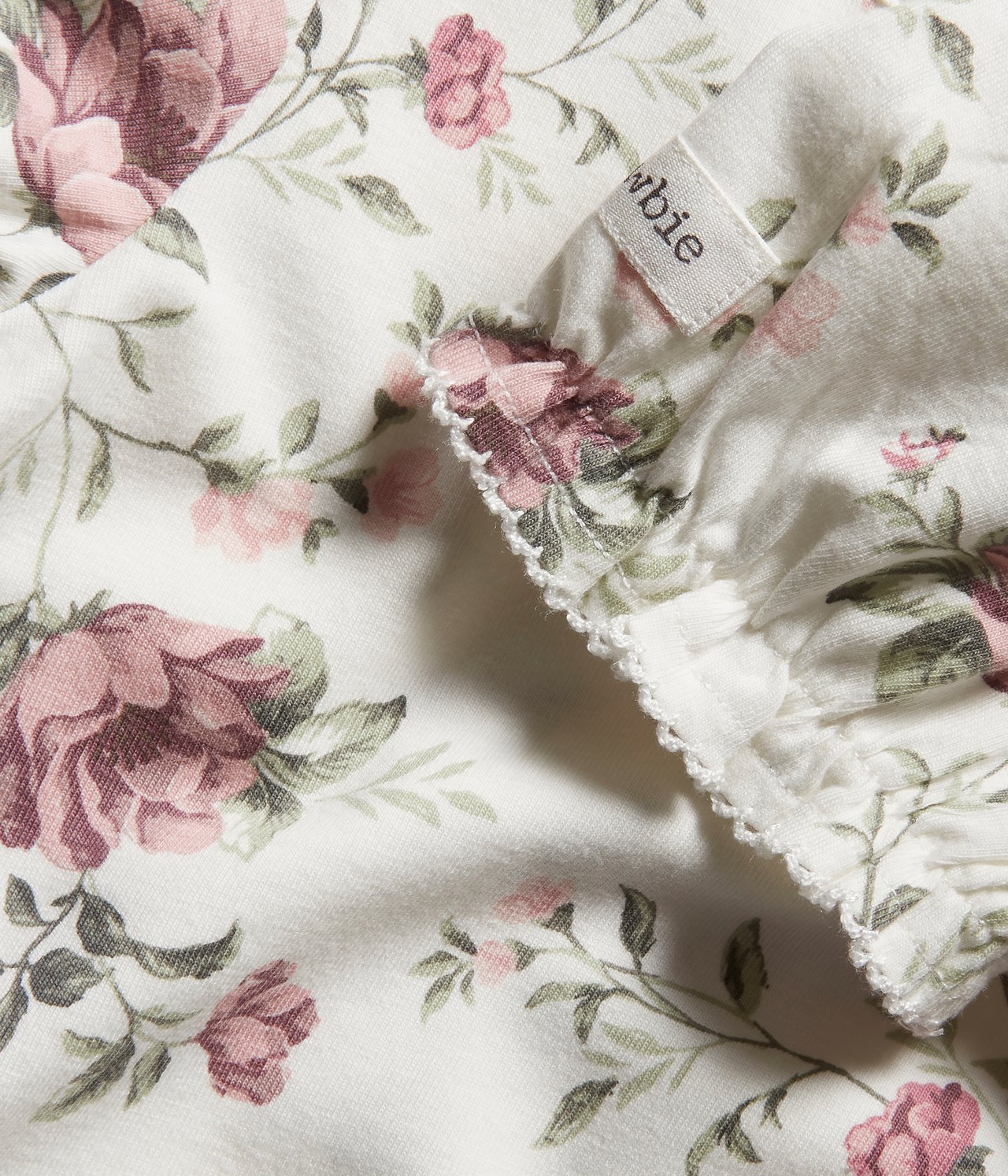 Floral bodysuit - Off-white - 1