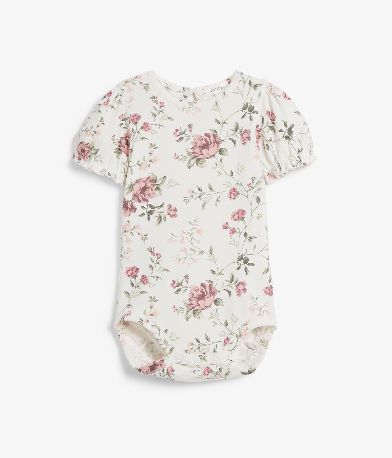 Floral bodysuit - Off-white - 2