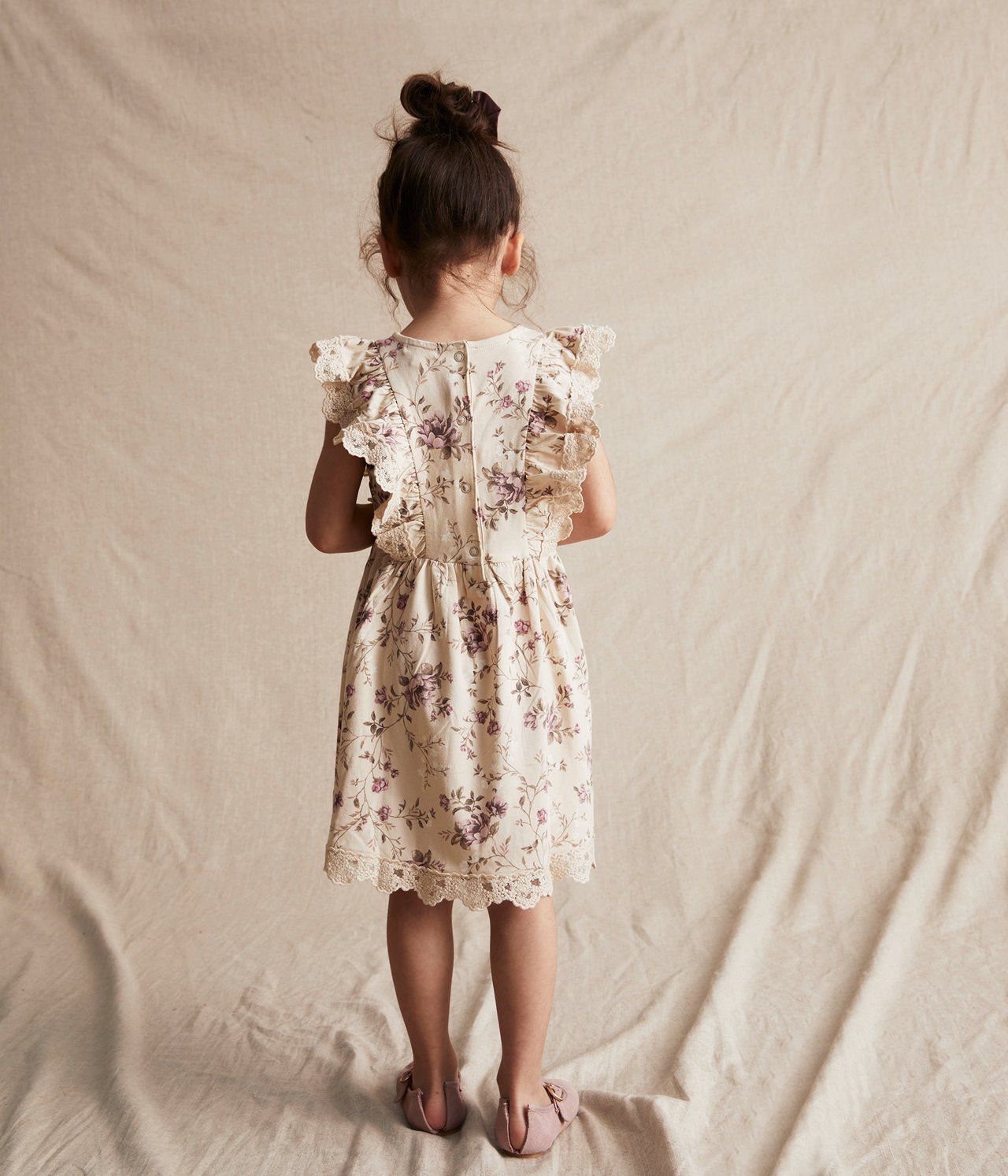 Floral dress - Beige - 6