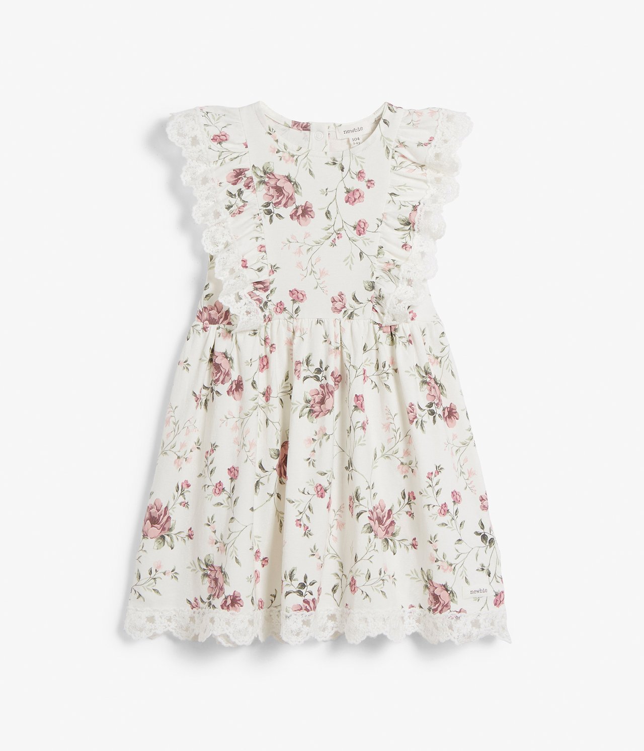 Floral dress - Off-white - 4