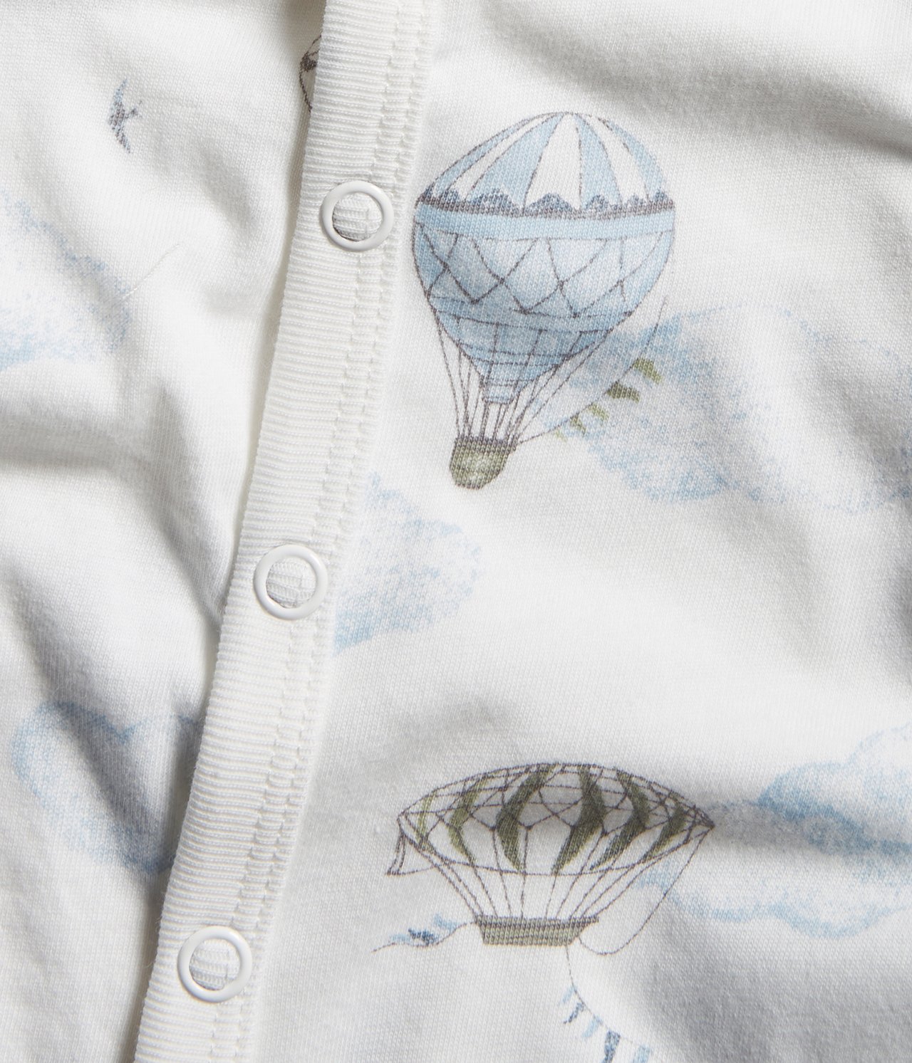 Spieler mit Heißluftballon-Muster - Naturweiß - 1