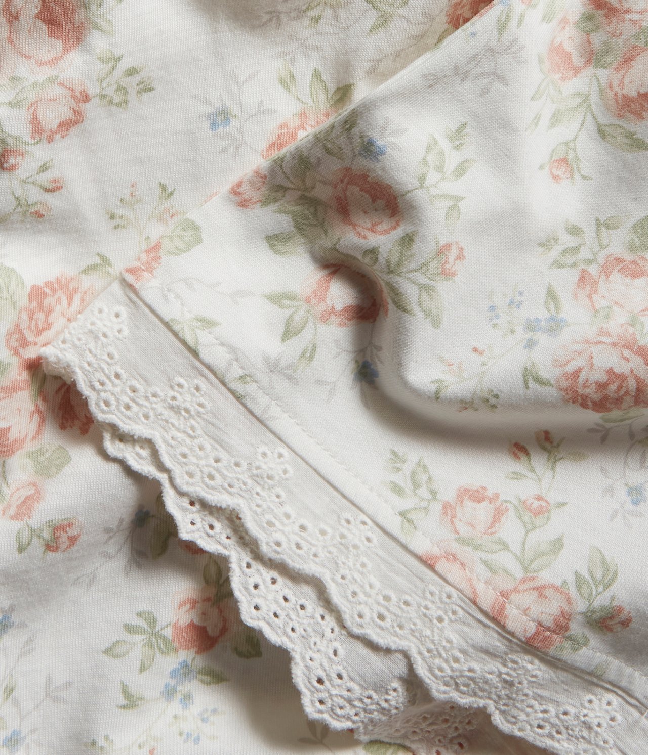 Women's floral pajama set - Off-white - 5